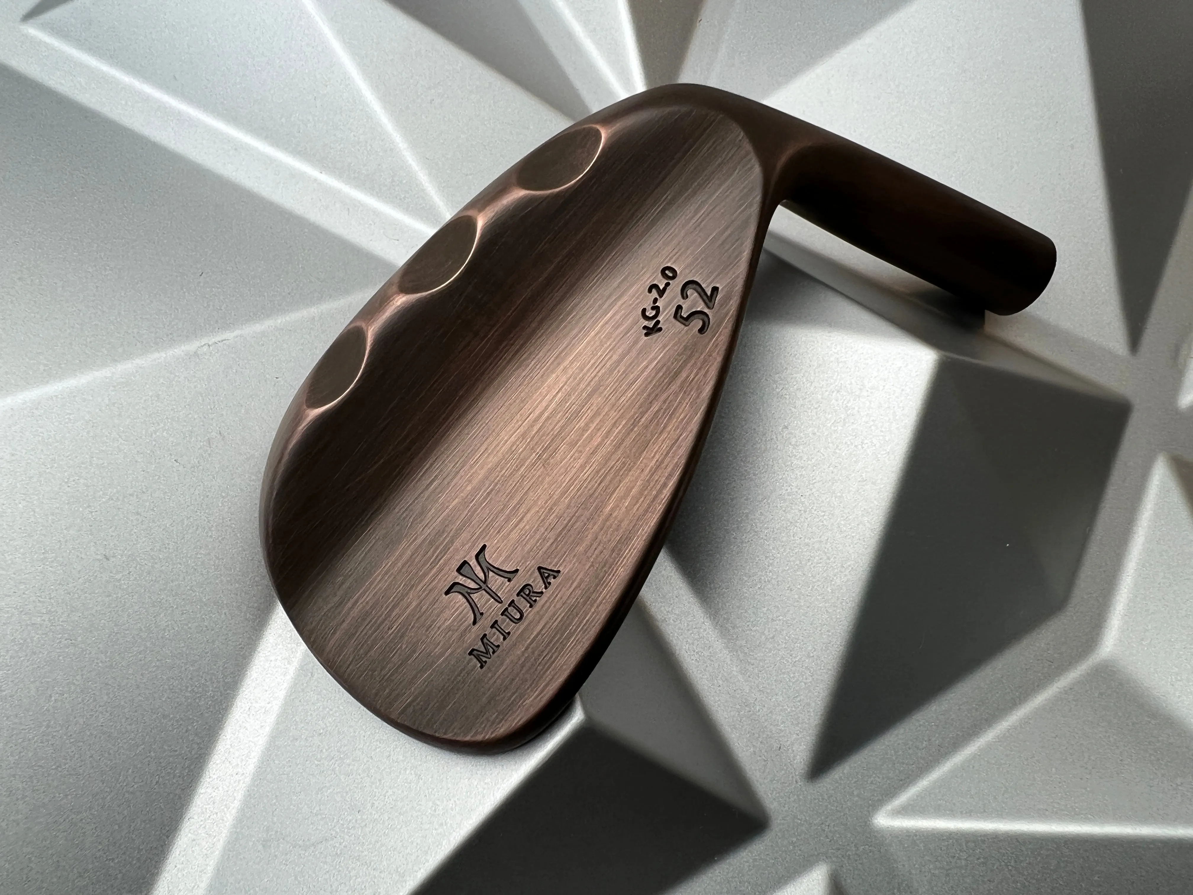 Miura Golf Wedge K Grind 2.0 Black Copper