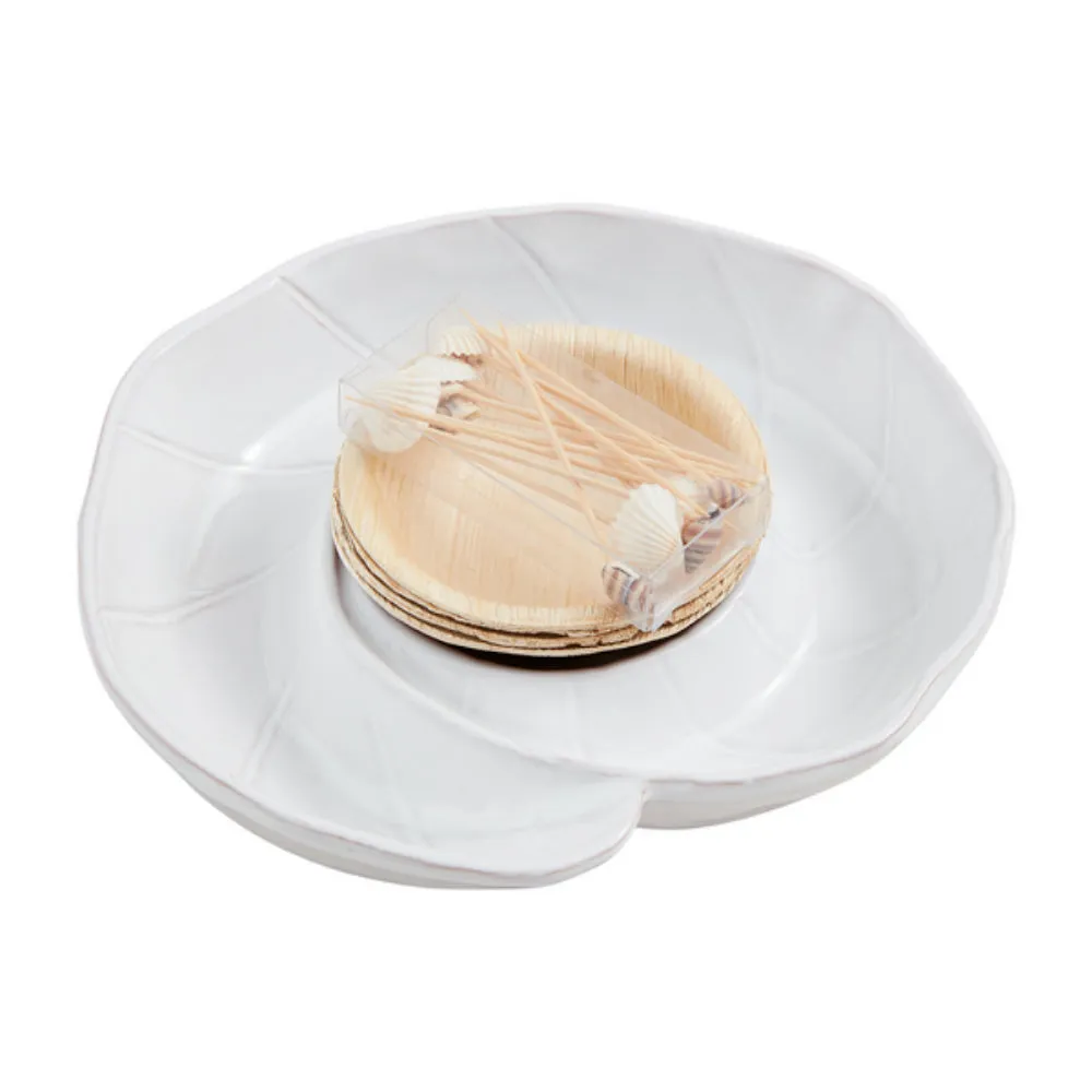 Mud Pie Shell Server & Bowl Set