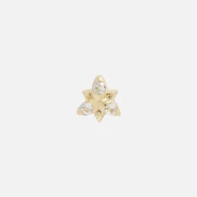 Neo - 14K YELLOW - White Topaz