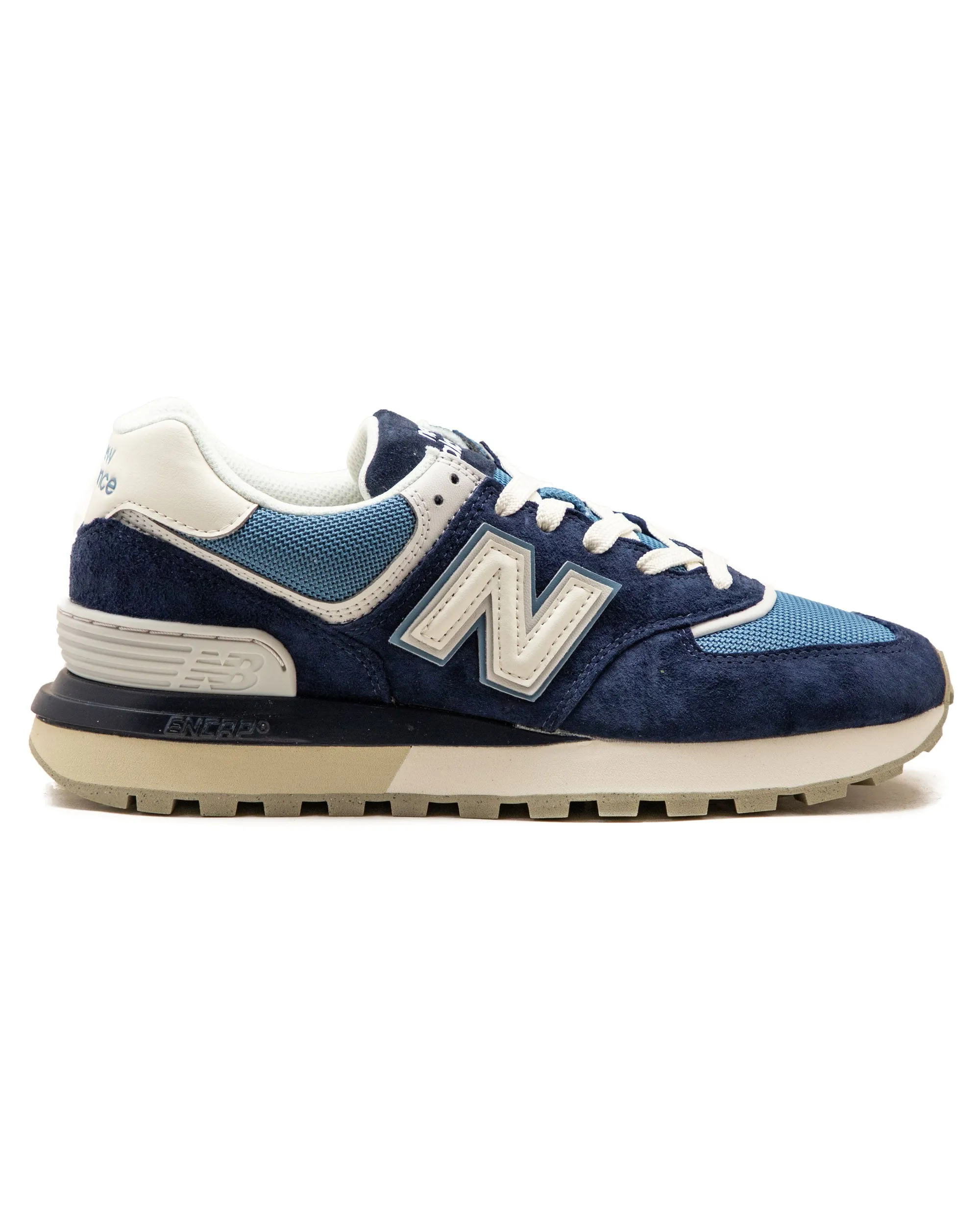 New Balance 574 Legacy Suede Blu