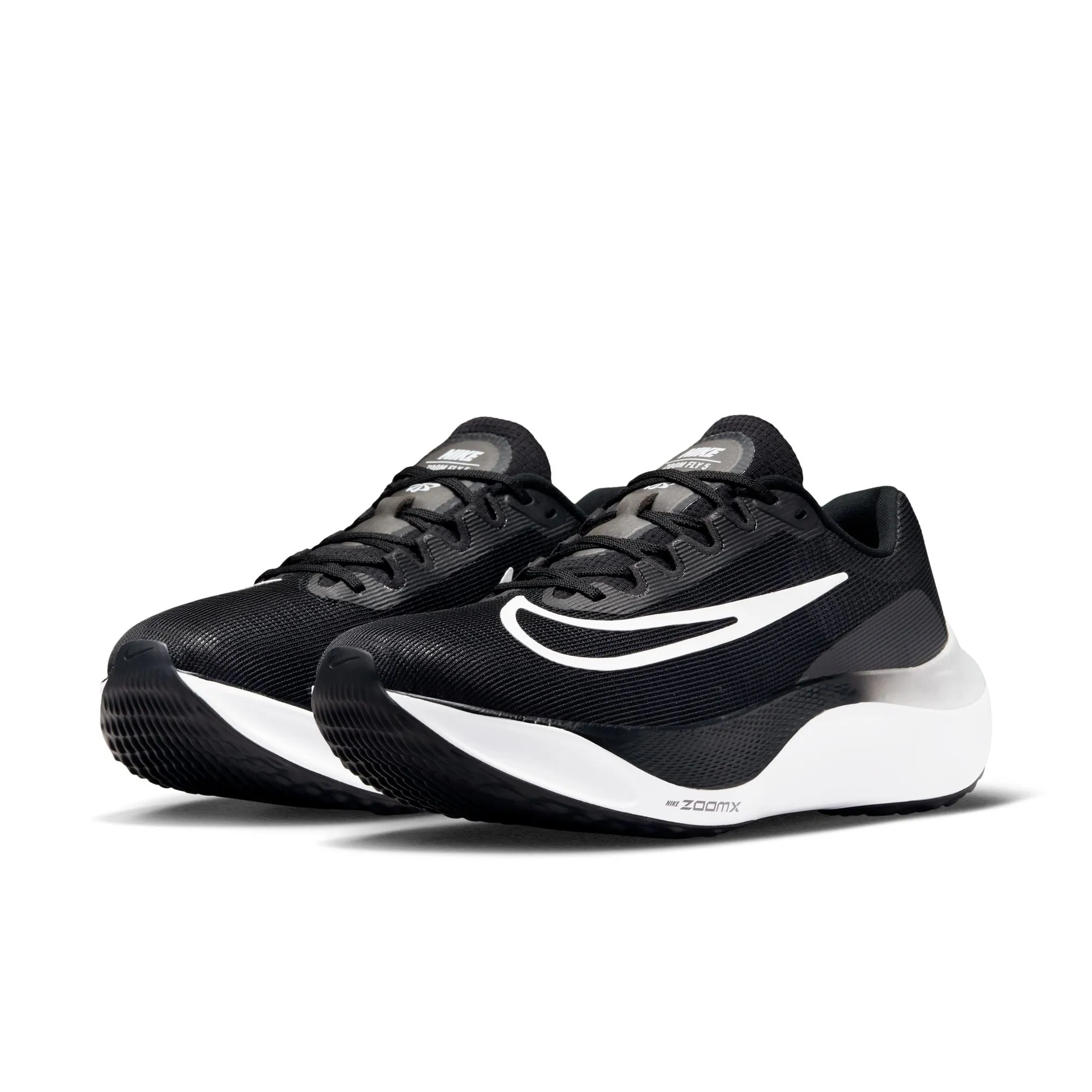 Nike Zoom Fly 5 (B Width)- Black/White (Womens)