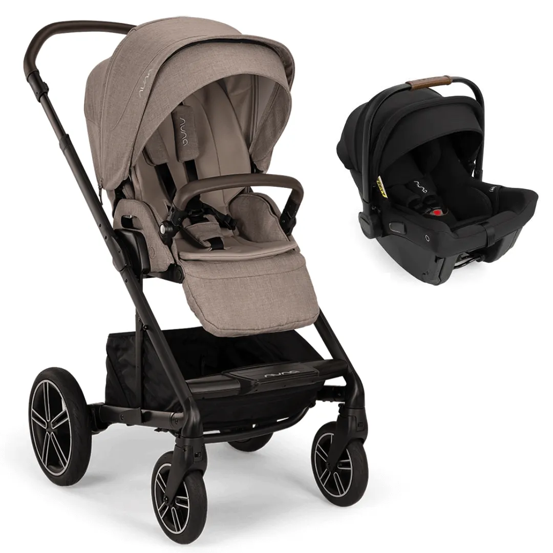 Nuna MIXX Next Pushchair & PIPA Urbn Car Seat - Cedar