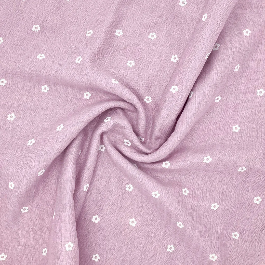 Organic Cotton Muslin Swaddle/Blanket -Solid Lavender Towel