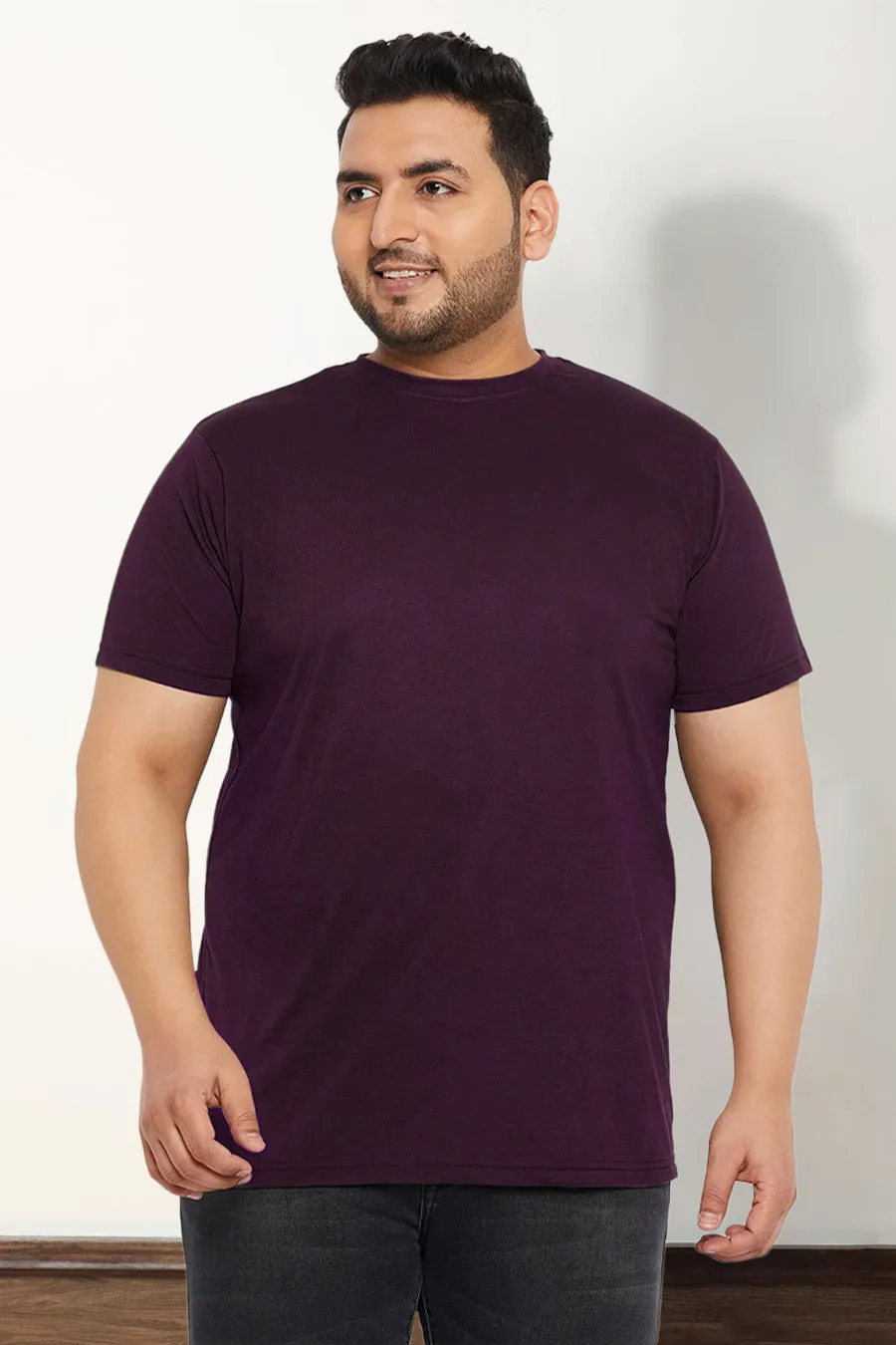 Plus Size - Wine - Classic Crew