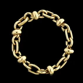 Pomellato 18K Yellow Gold Estate Link Bracelet