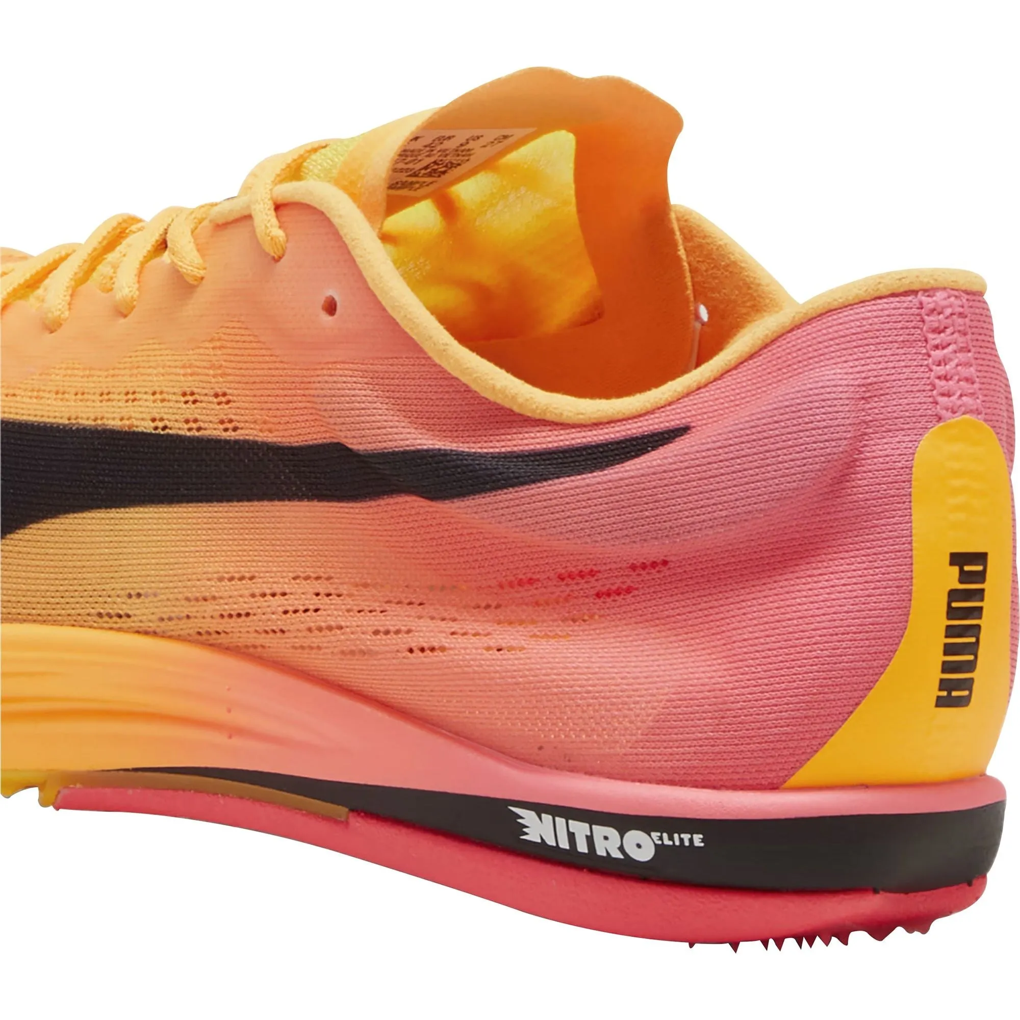 Puma evoSpeed Long Distance Nitro Elite 2 Running Spikes - Orange