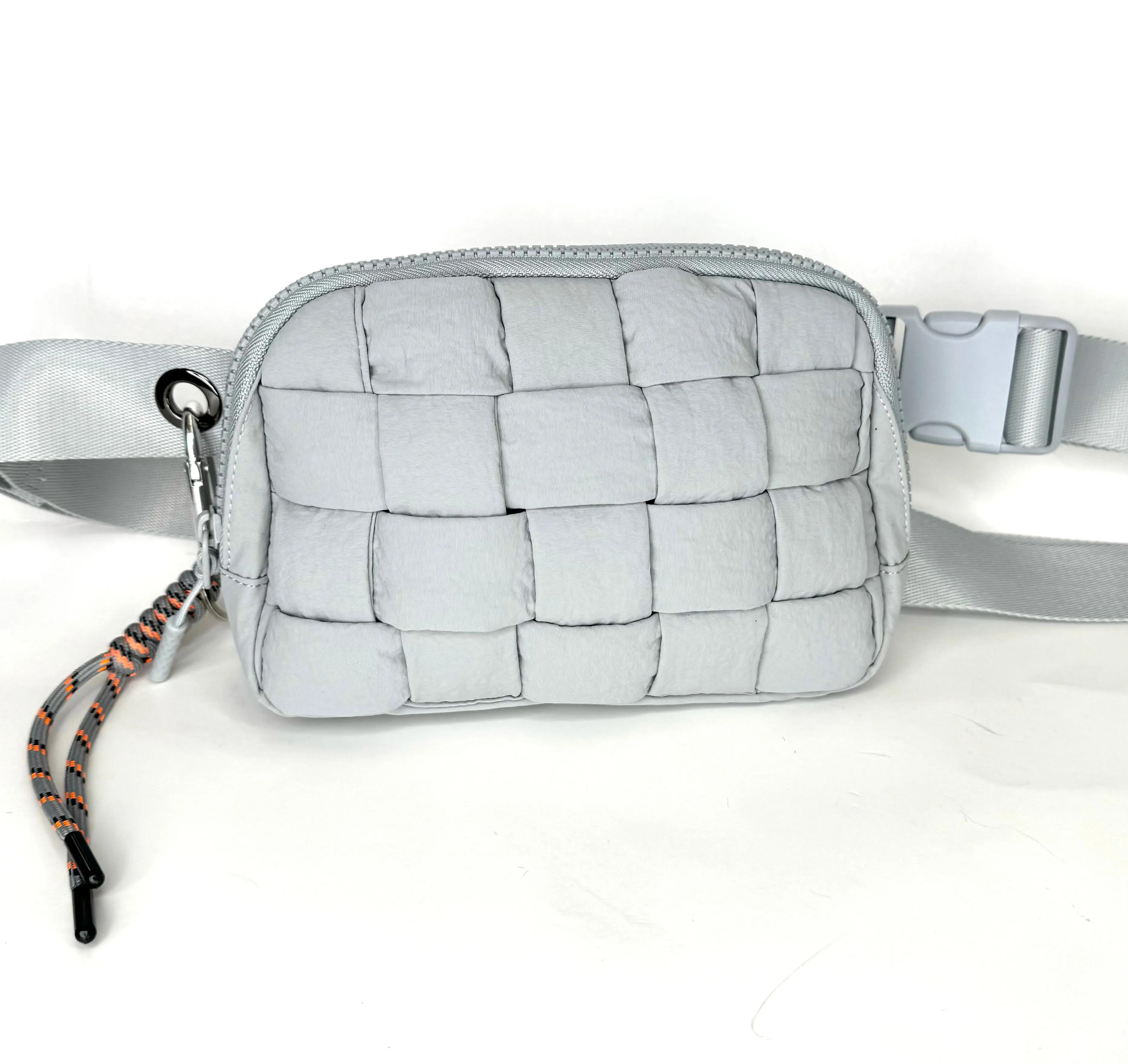 Quilted Iris Crossbody Bag