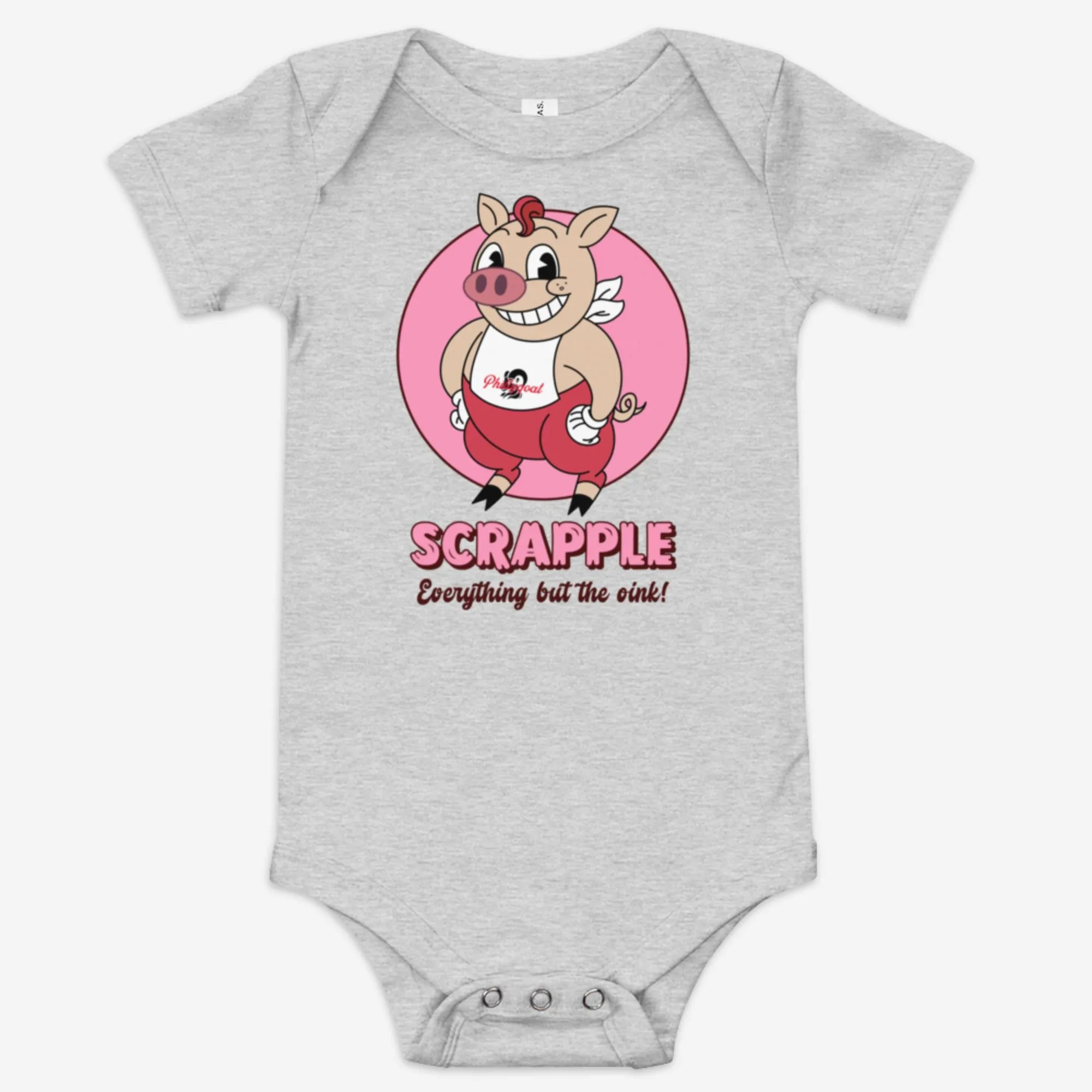 "Scrapple" Baby Onesie