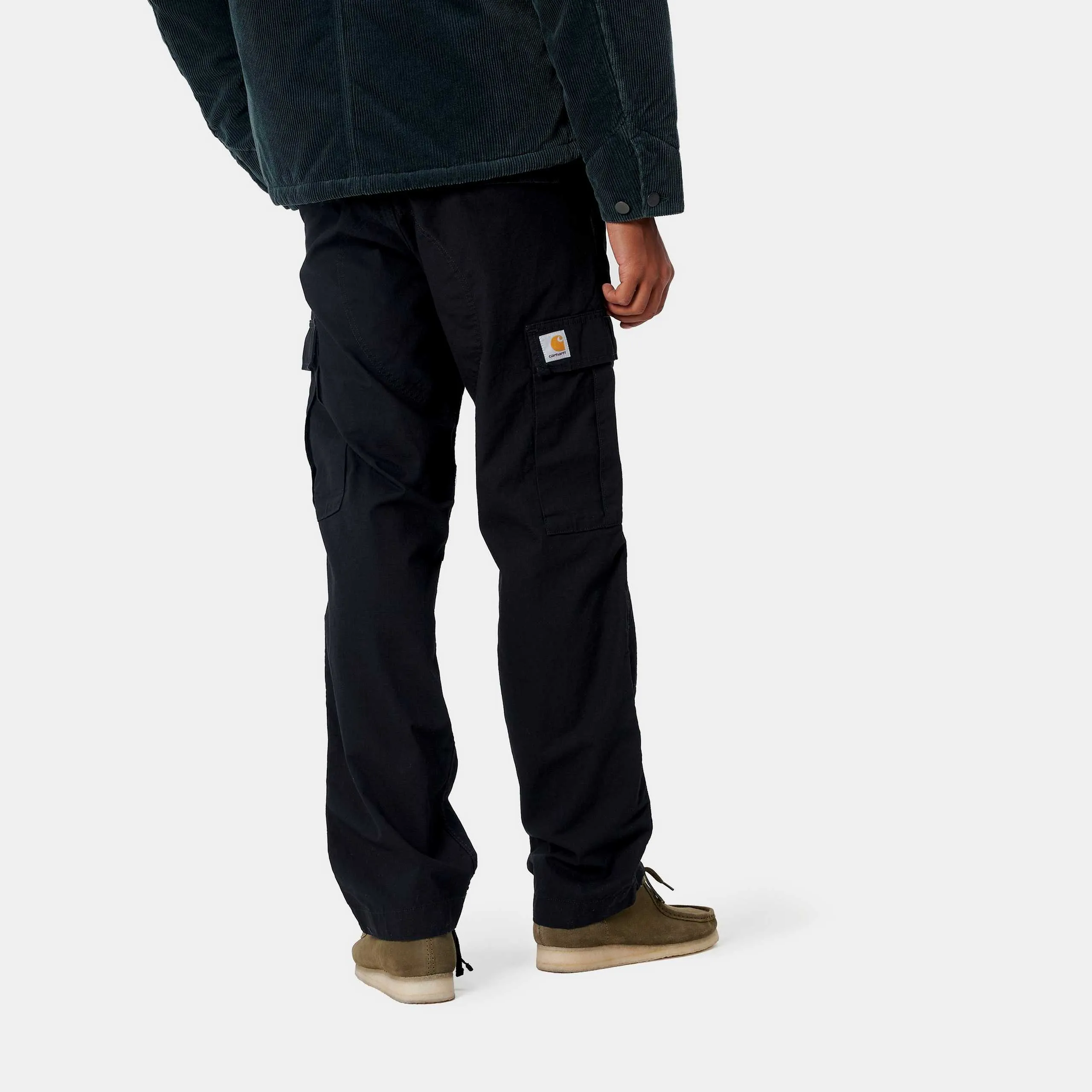 Regular Cargo Pant - Black Rinsed