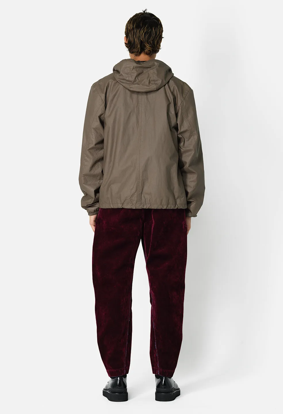 Sendai Trouser / Crush Flock Burgundy