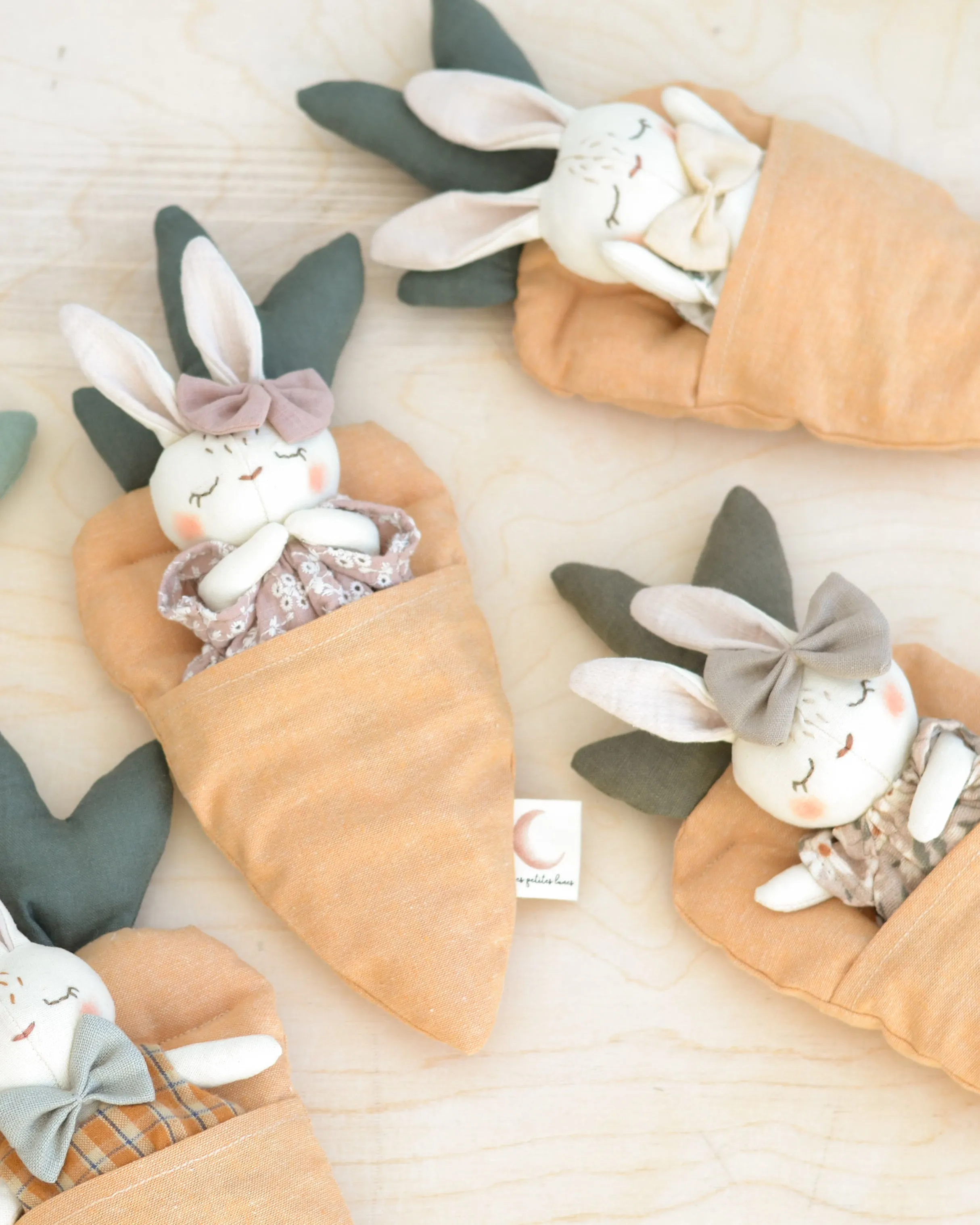 Sewing Pattern for Bunny Stuffed Animal   Carrot Bed