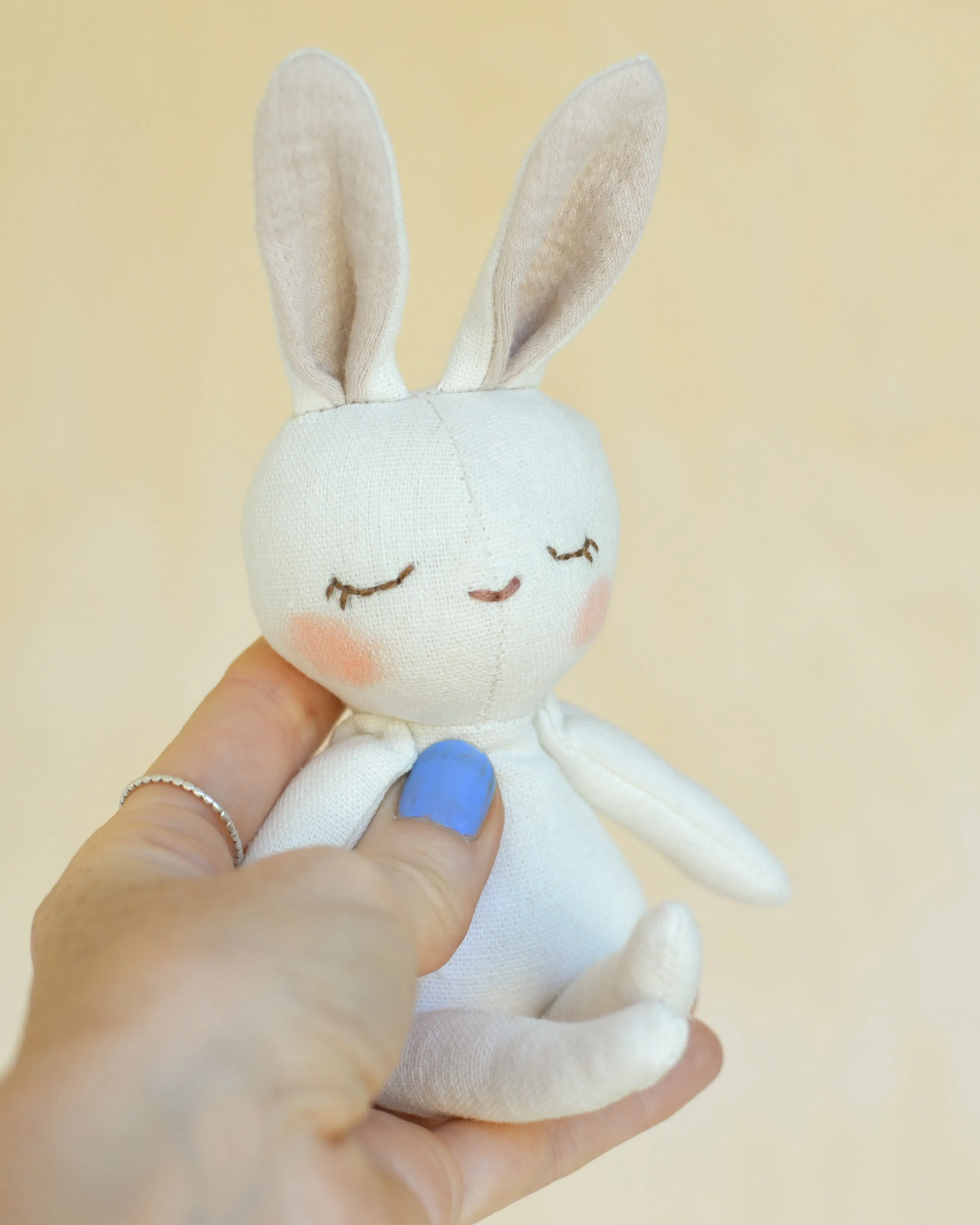 Sewing Pattern for Bunny Stuffed Animal   Carrot Bed