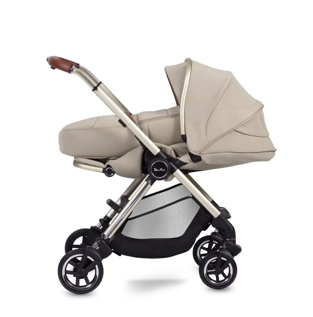 Silver Cross Dune with Newborn Pod and Travel Pack - Stone