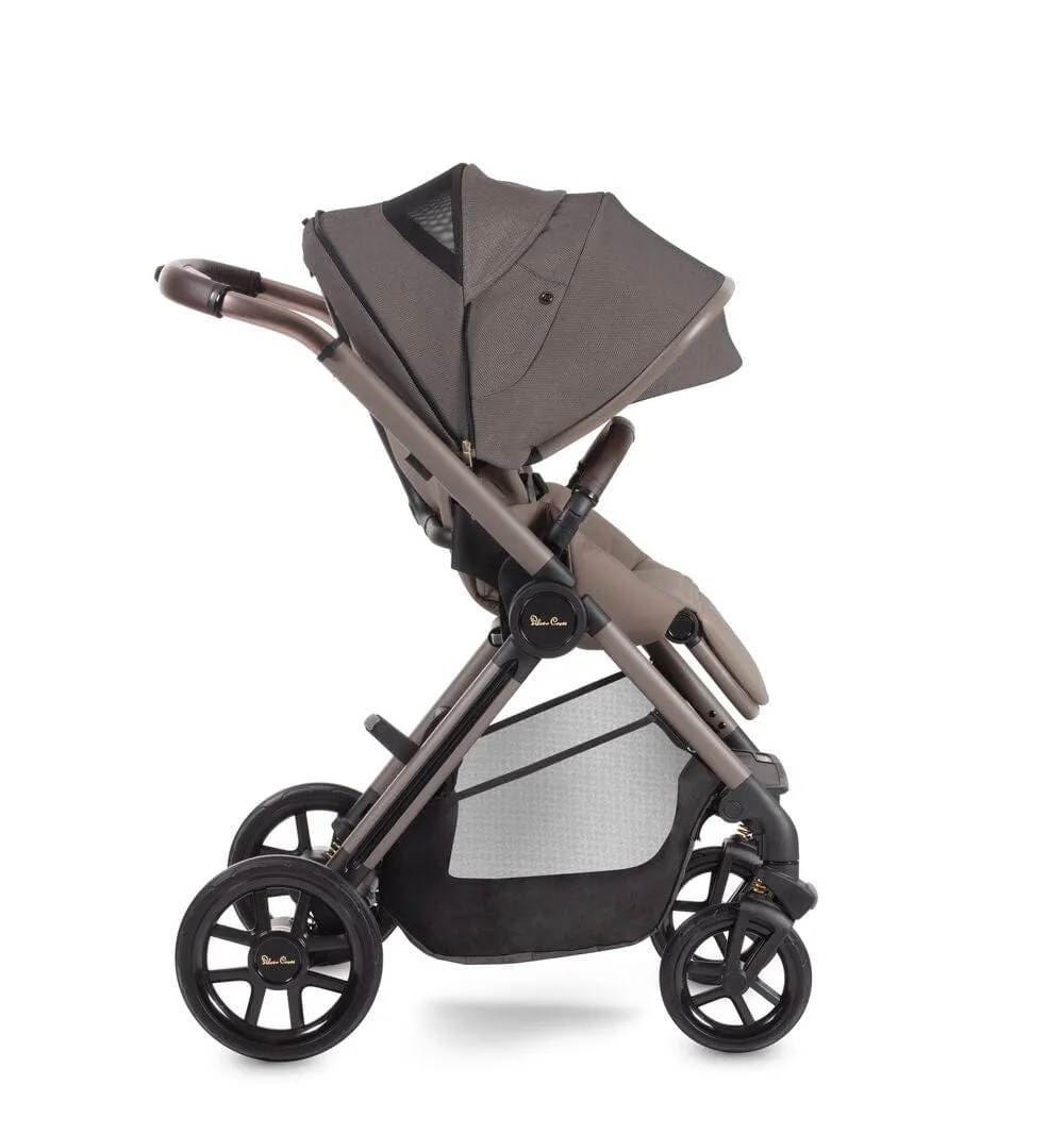 Silver Cross Reef Pushchair with Newborn Pod - Earth