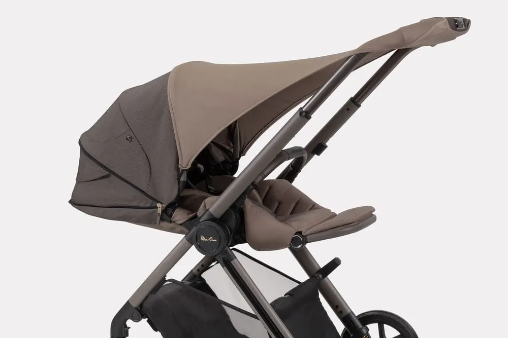 Silver Cross Reef Pushchair with Newborn Pod - Earth