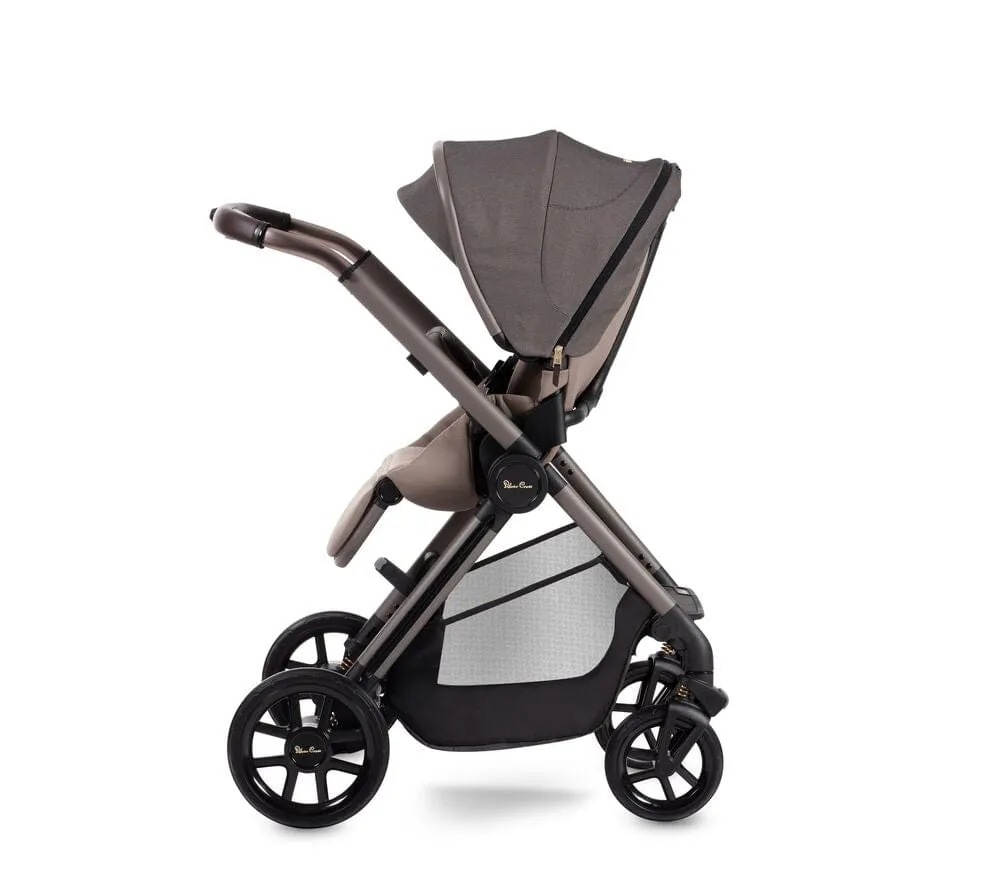 Silver Cross Reef Pushchair with Newborn Pod - Earth