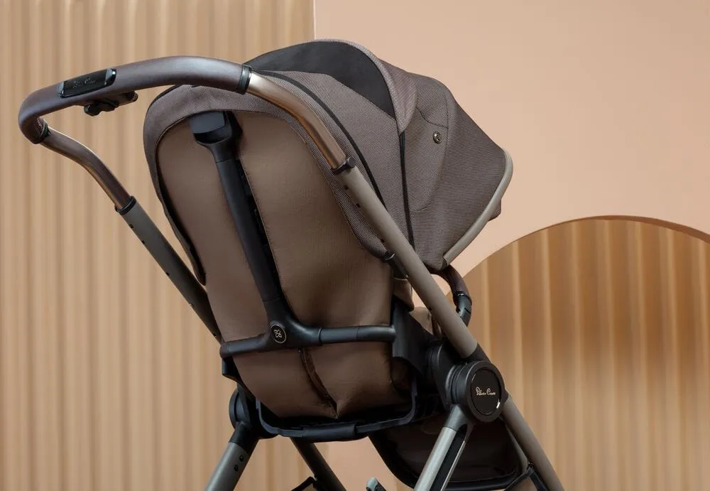 Silver Cross Reef Pushchair with Newborn Pod - Earth