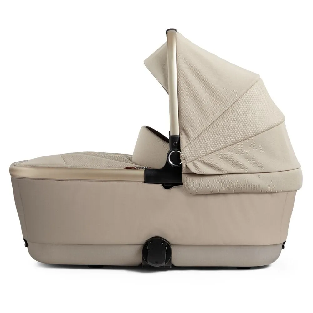 Silver Cross Reef with First Bed Folding Carrycot - Stone