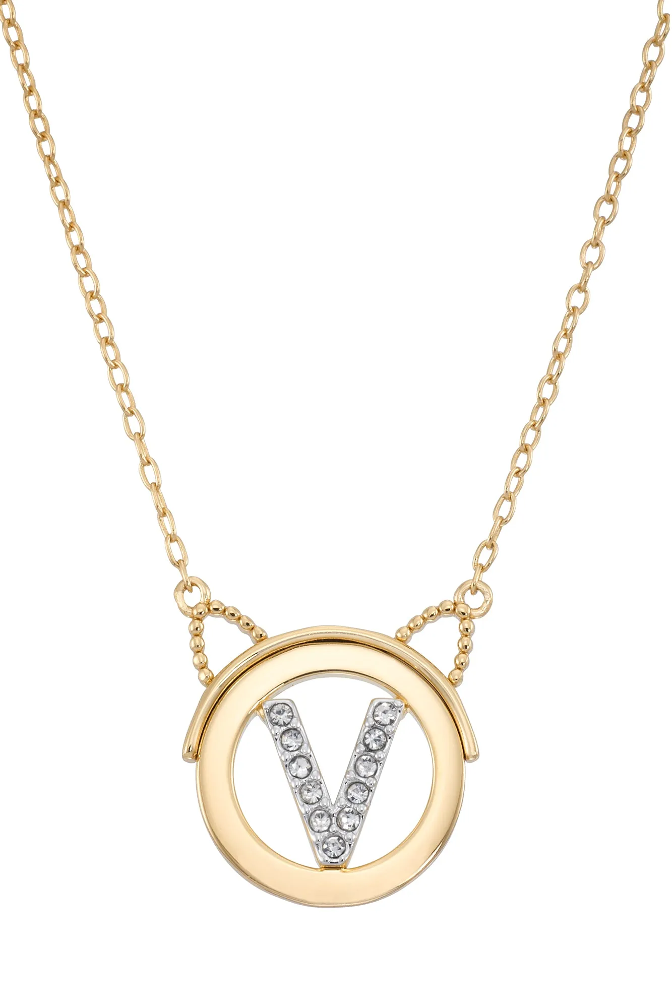 Simone I. Smith x Dani & Dannah Initial Necklace, A - Z Available