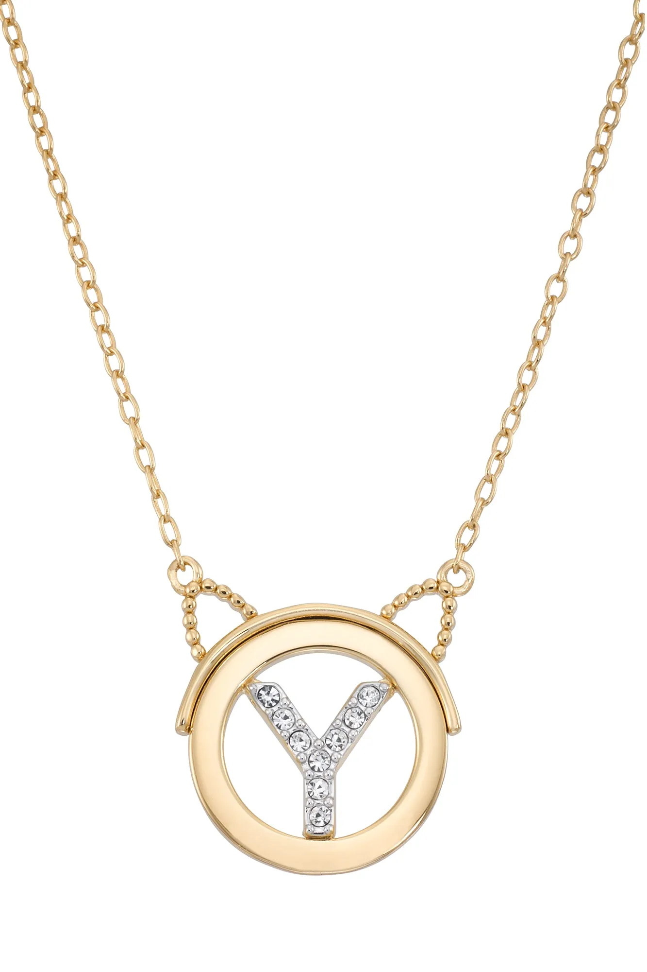 Simone I. Smith x Dani & Dannah Initial Necklace, A - Z Available