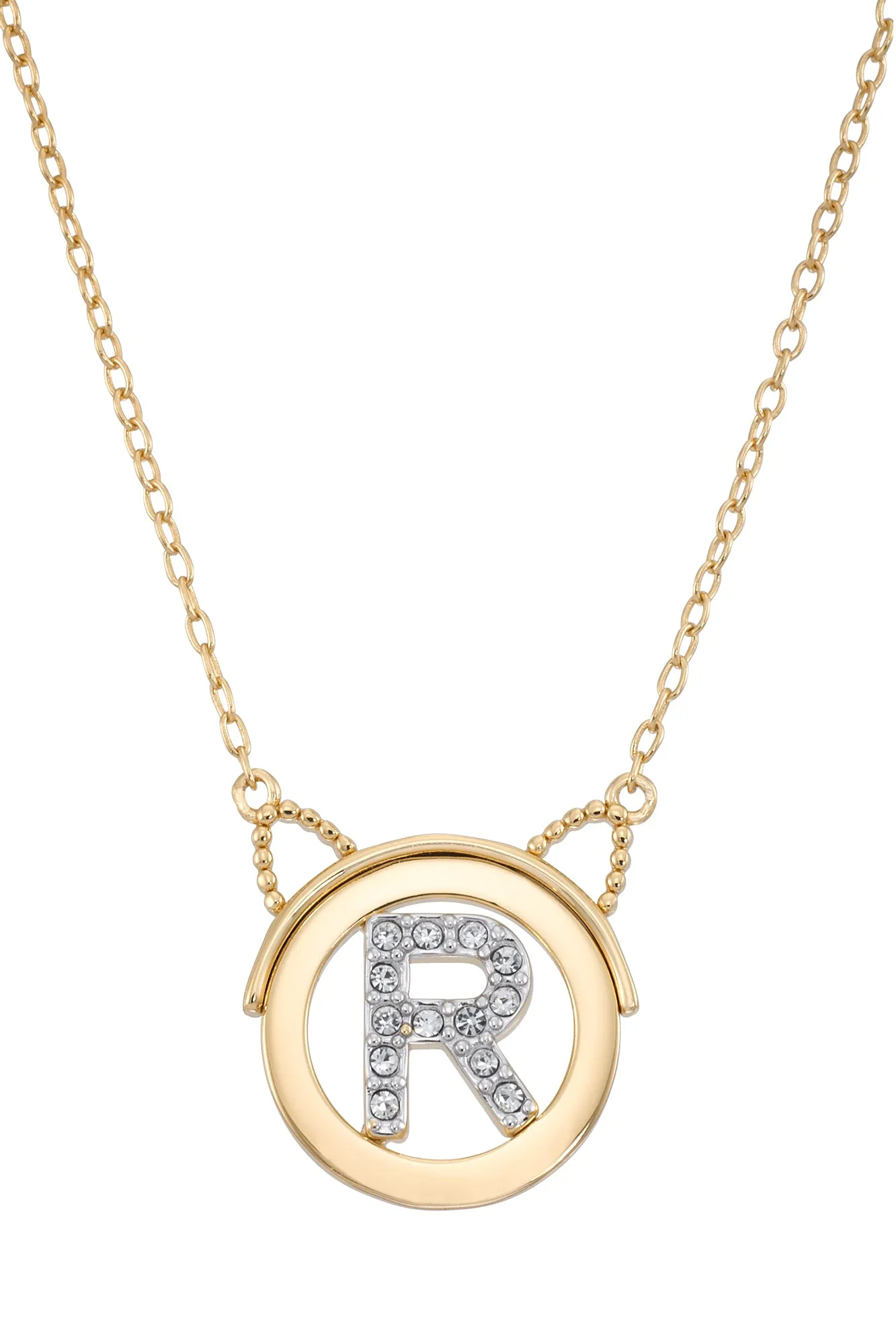 Simone I. Smith x Dani & Dannah Initial Necklace, A - Z Available