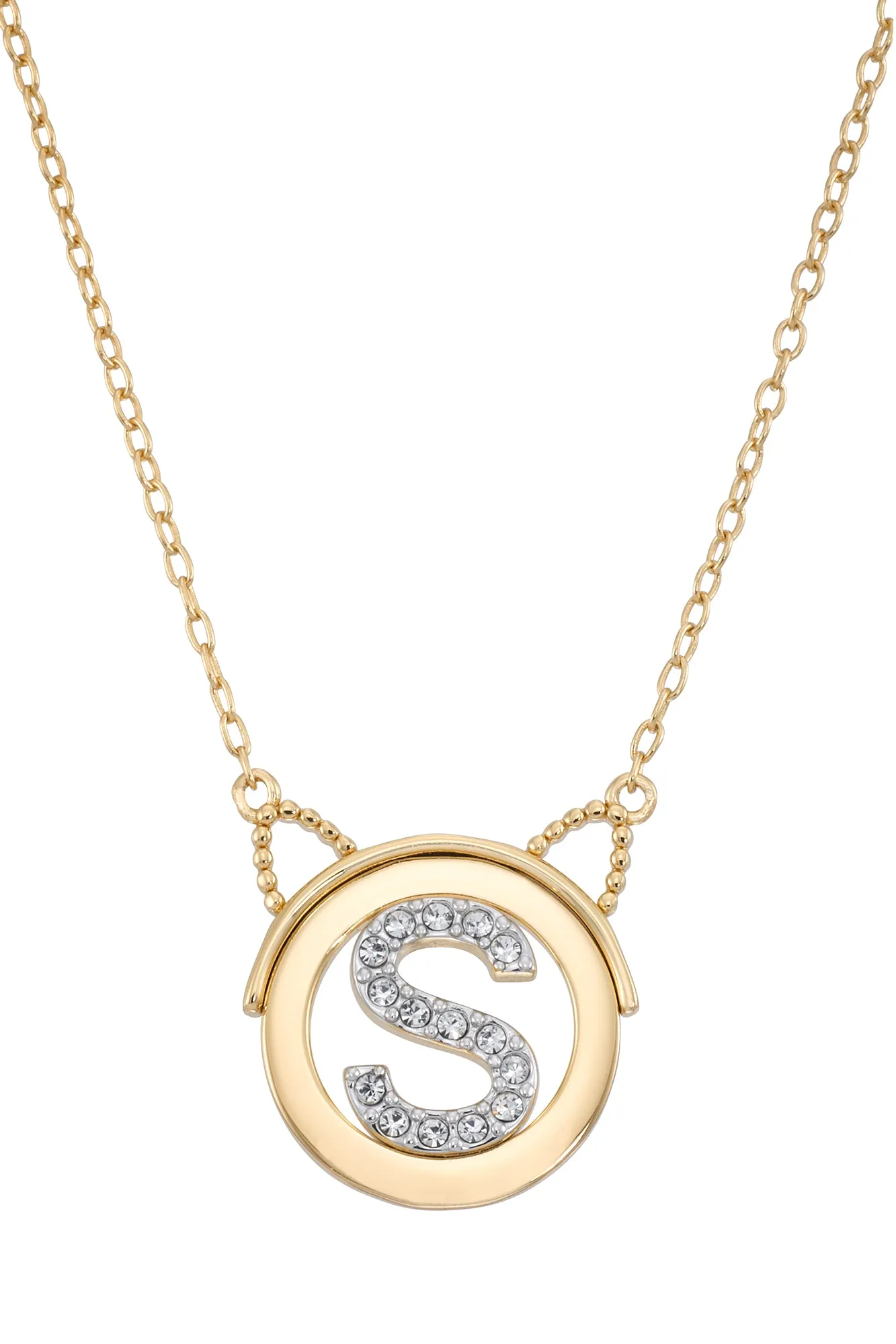 Simone I. Smith x Dani & Dannah Initial Necklace, A - Z Available