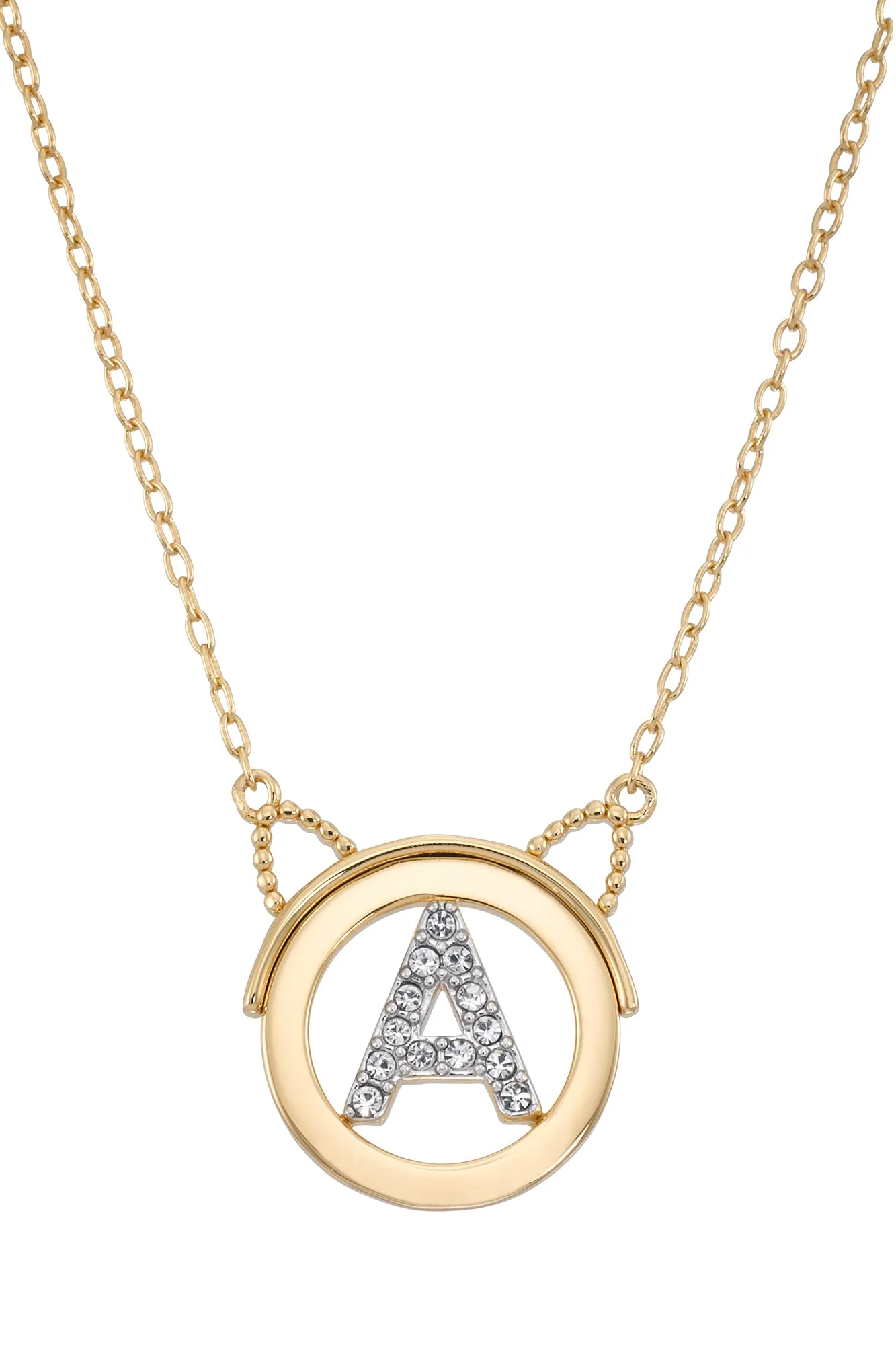 Simone I. Smith x Dani & Dannah Initial Necklace, A - Z Available