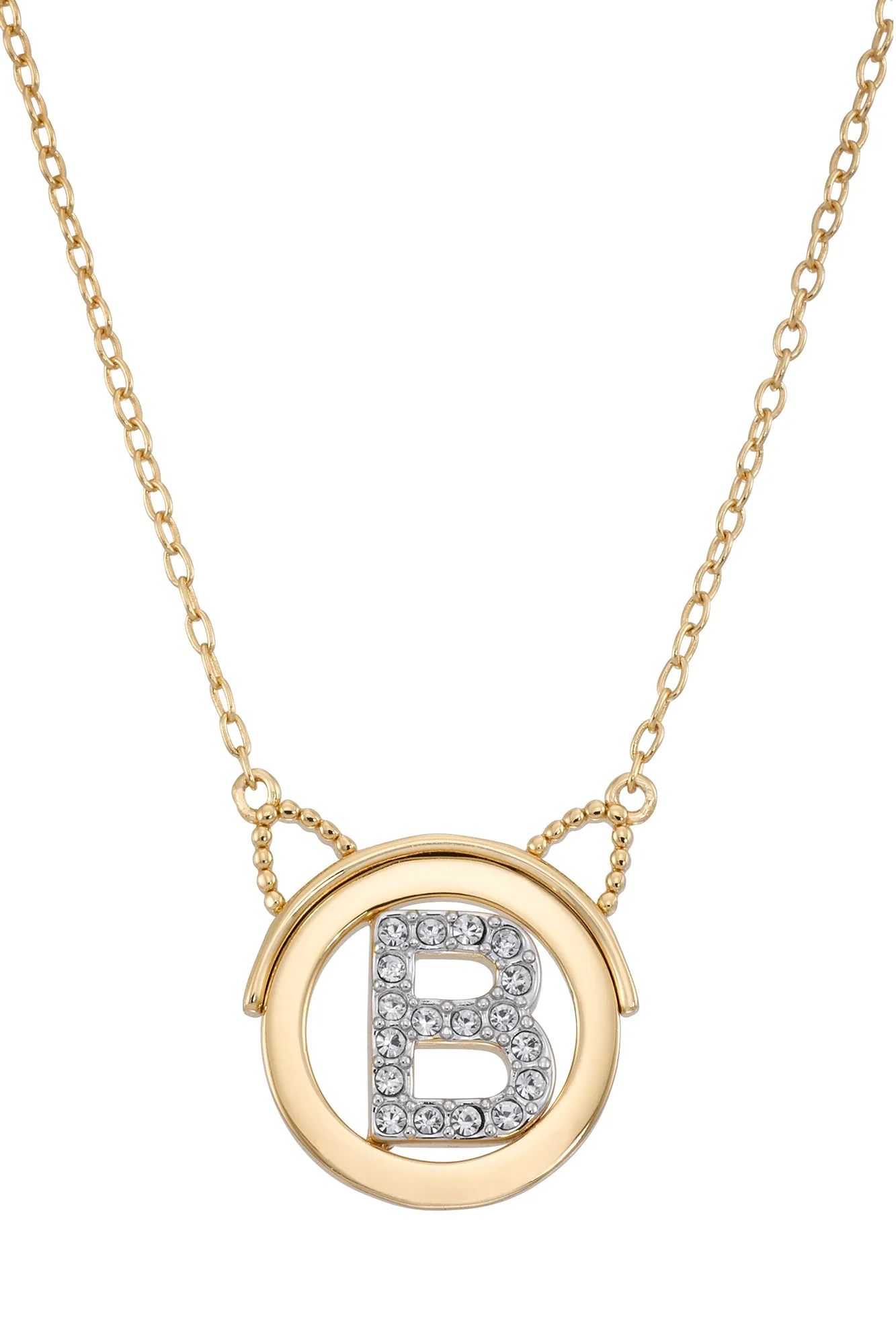 Simone I. Smith x Dani & Dannah Initial Necklace, A - Z Available