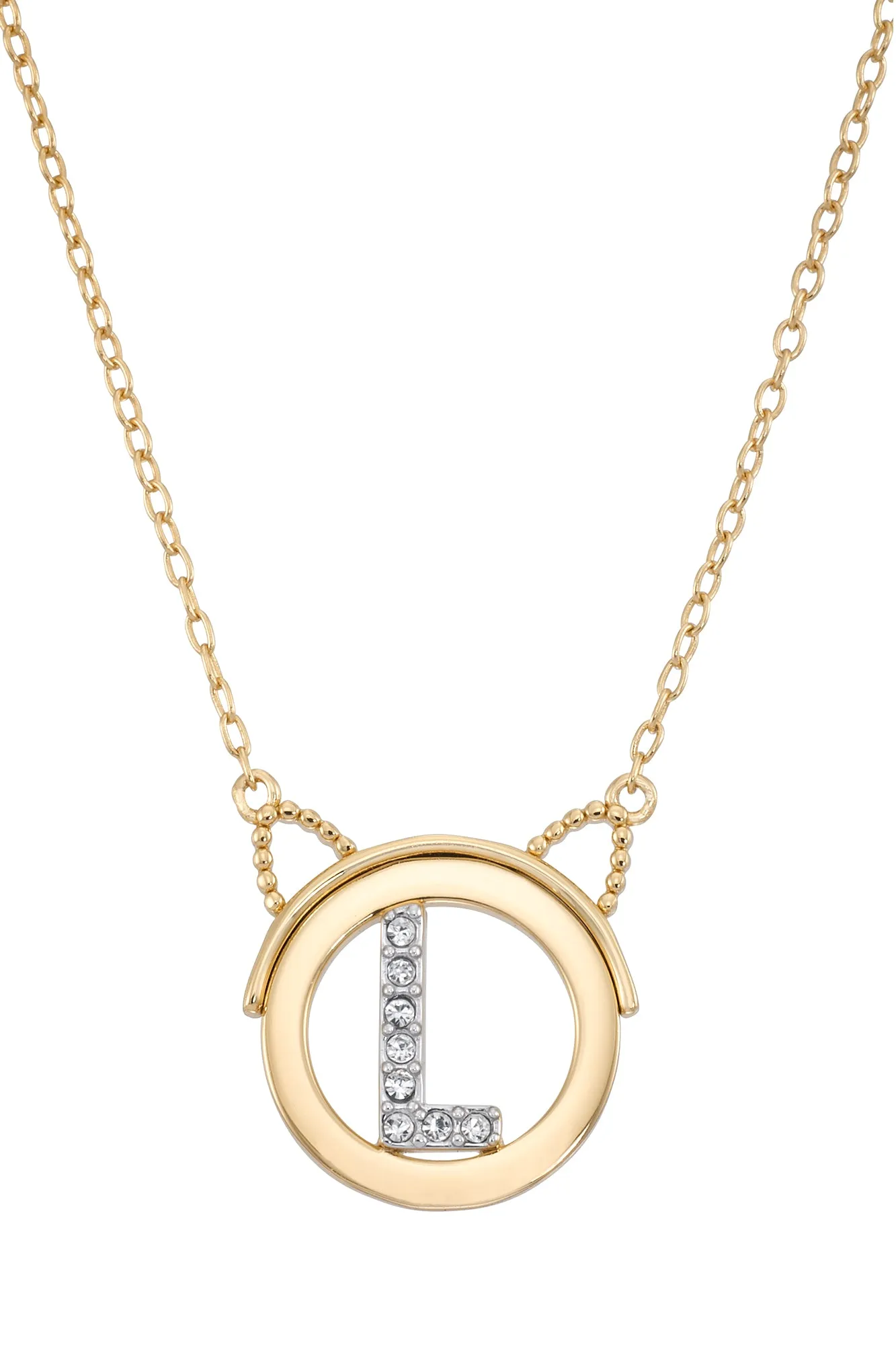 Simone I. Smith x Dani & Dannah Initial Necklace, A - Z Available