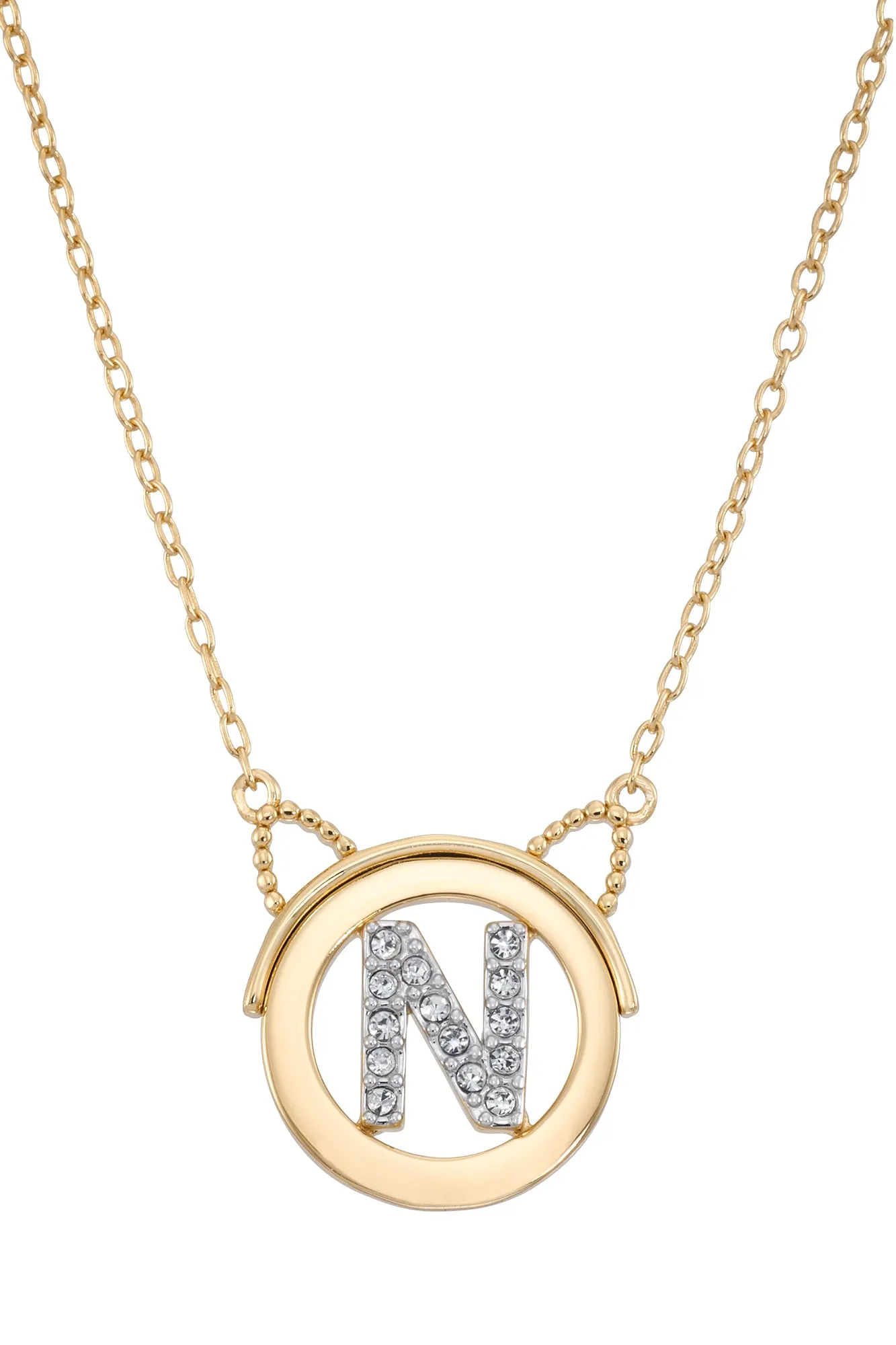 Simone I. Smith x Dani & Dannah Initial Necklace, A - Z Available