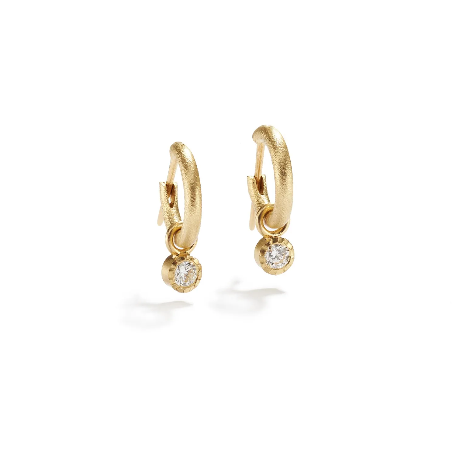 Small Classic Gold Hoops