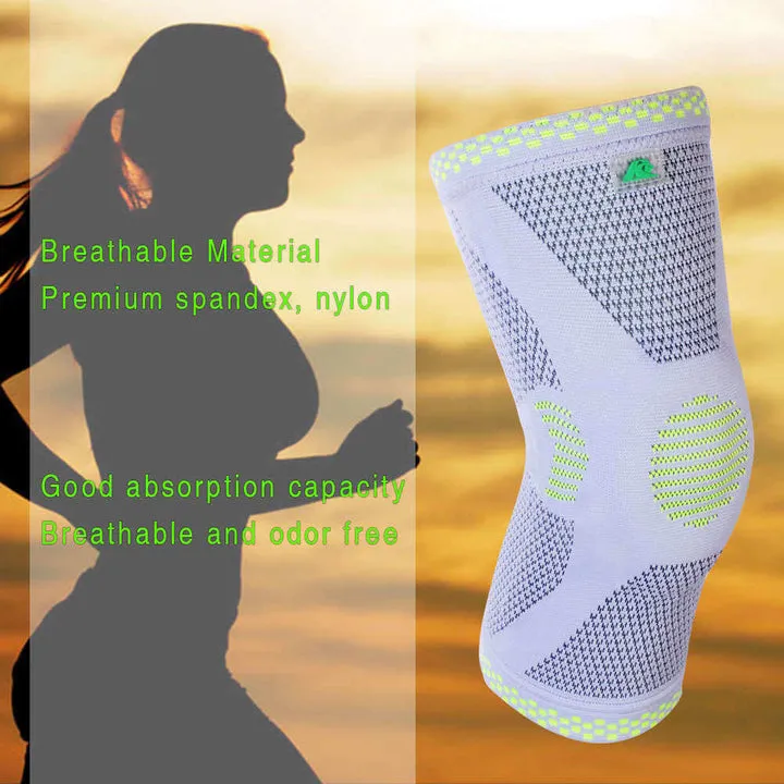 Sport Knee Wrap Support for Pain Injuries with Gel Pad for Men & Women