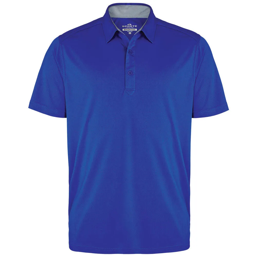 Sporte Leisure Mens Duke Contrast Colour Polo