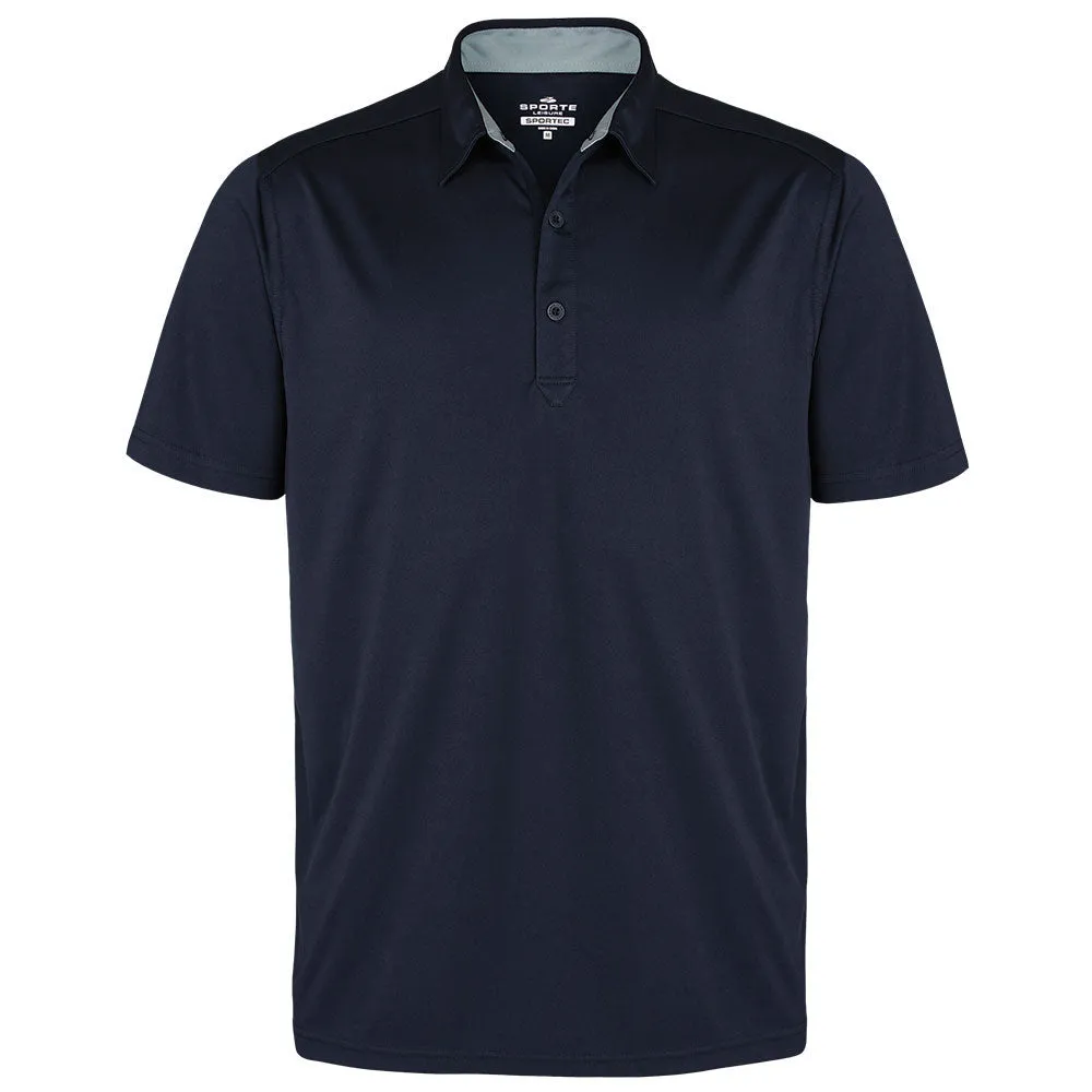 Sporte Leisure Mens Duke Contrast Colour Polo