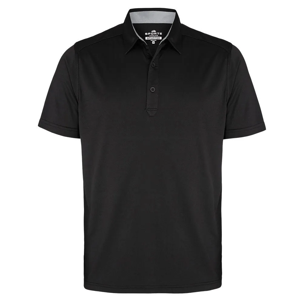 Sporte Leisure Mens Duke Contrast Colour Polo