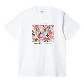 T-shirt Carhartt WIP S/S Unity Bianco