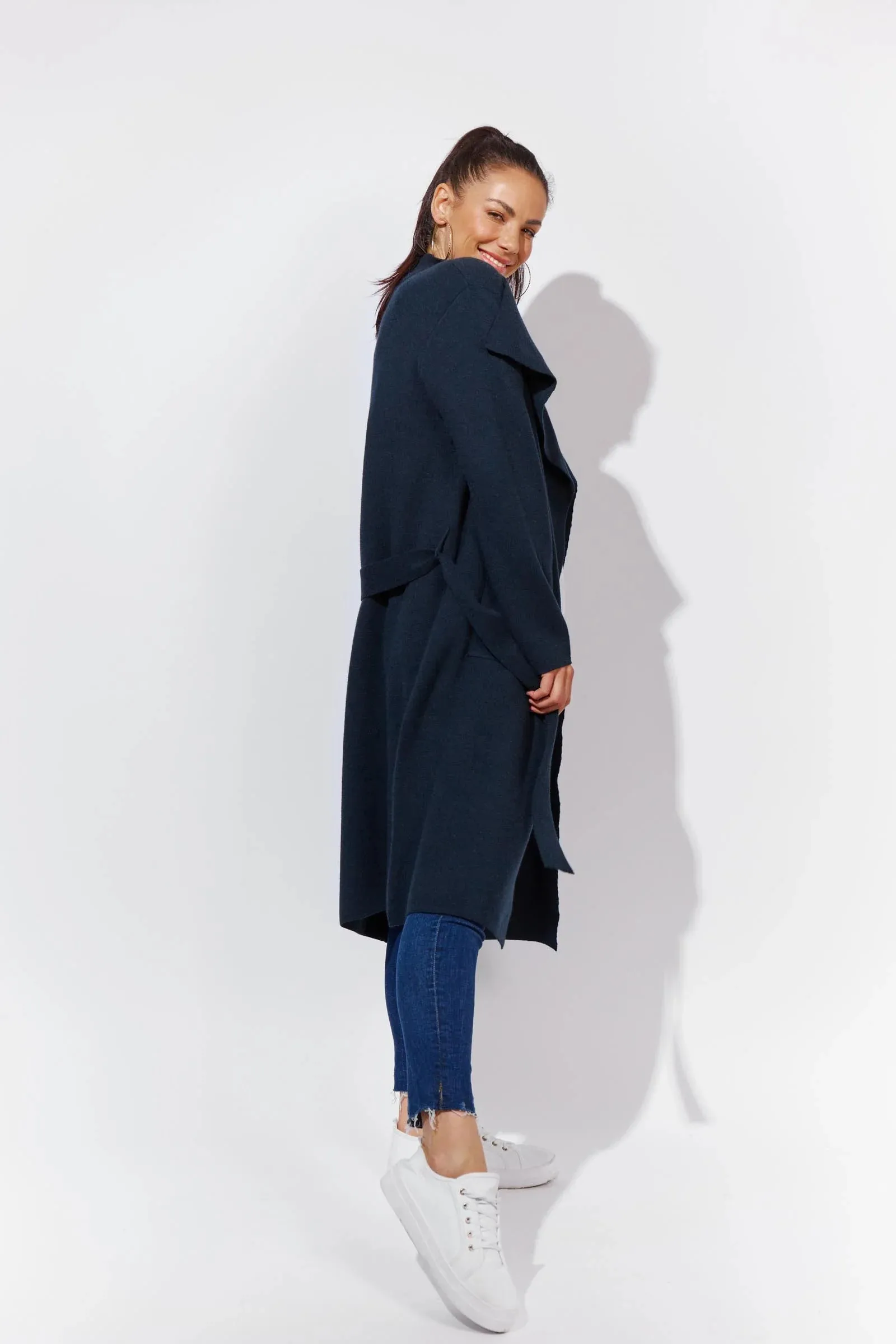 Tivoli Long Cardigan (Indigo)