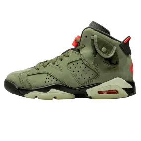 Travis Scott x Air Jordan 6 Retro GS 'Olive'