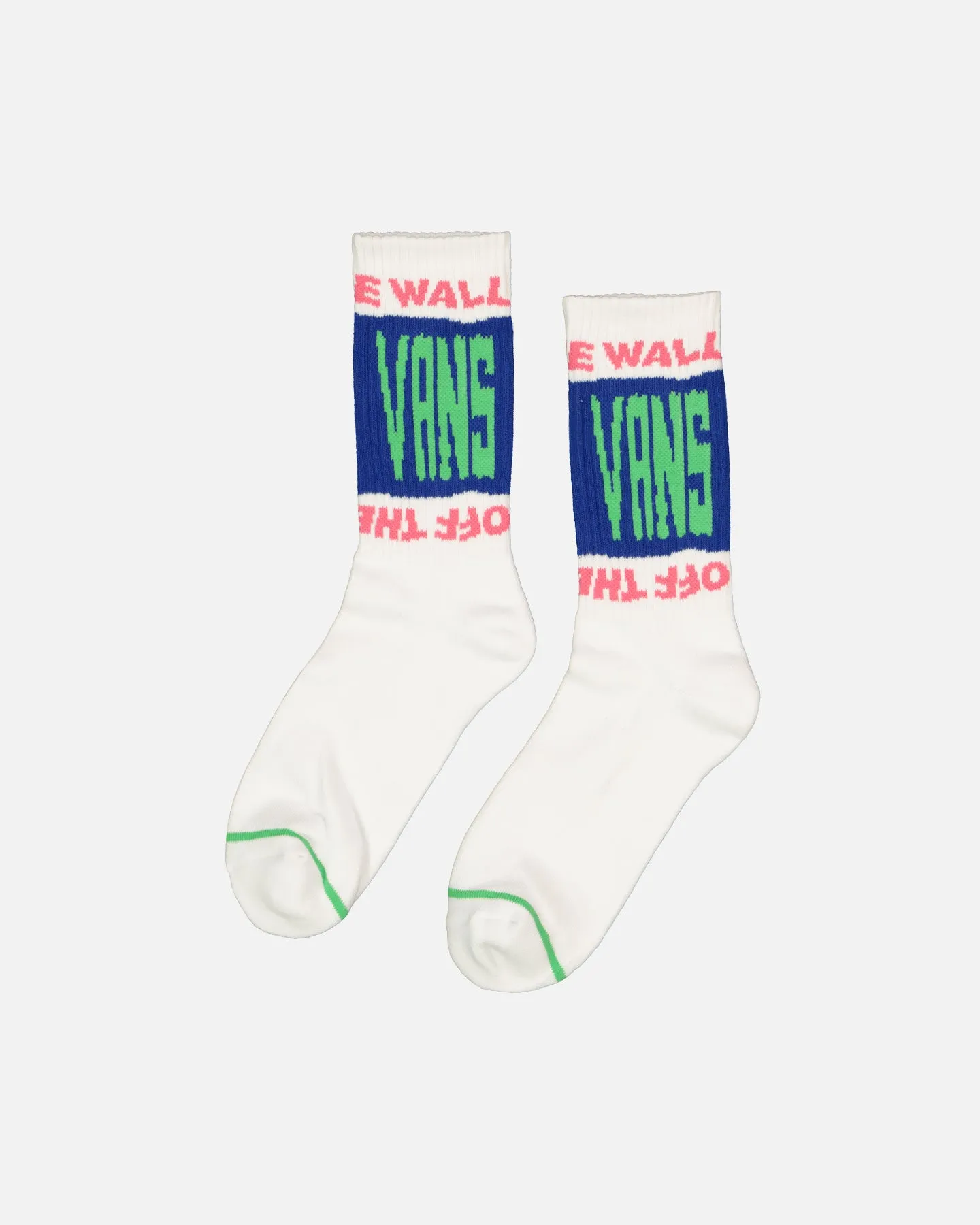 Vans Whammy Crewcut Socks 6.5-9 White