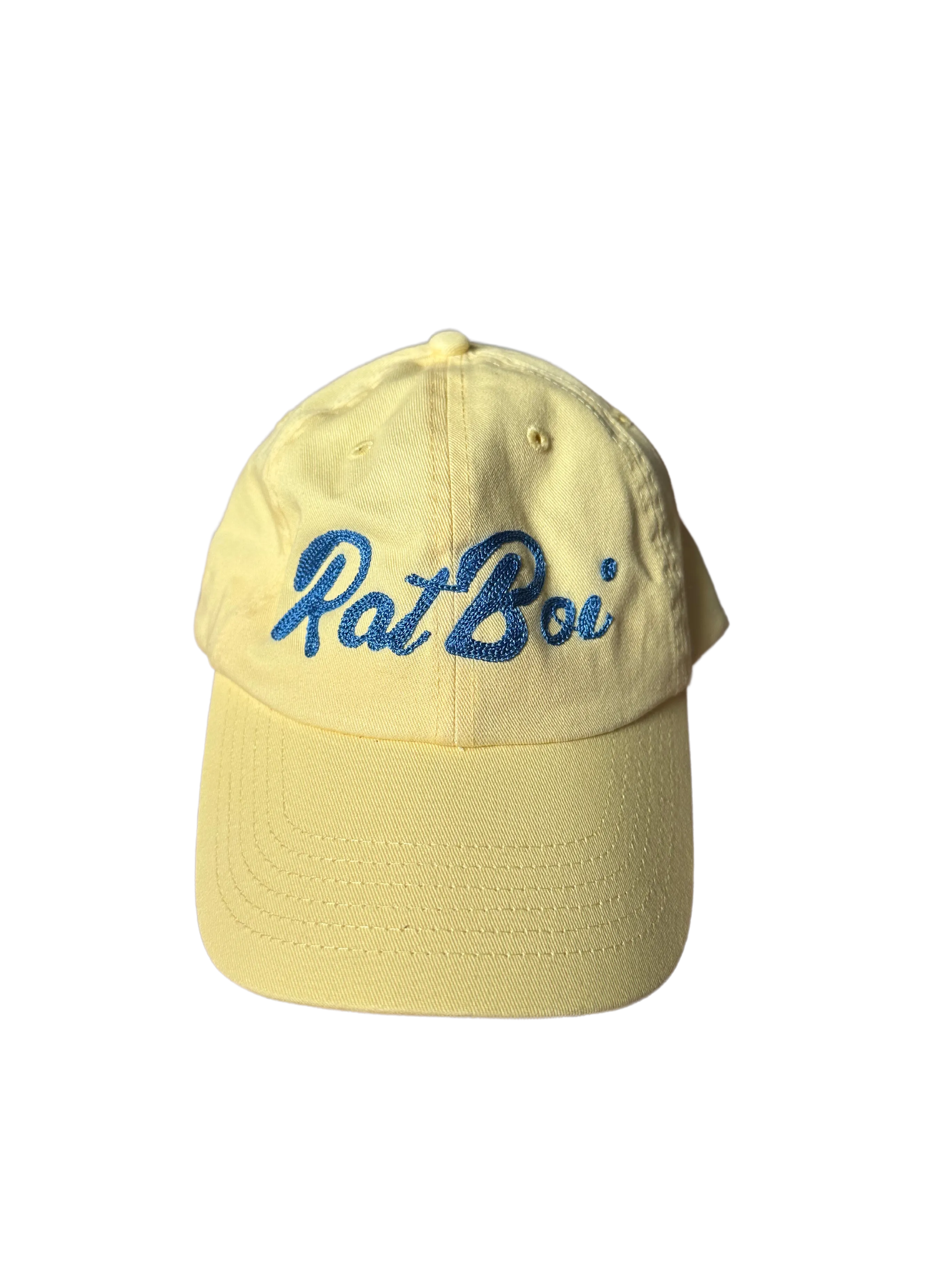 VARSITY DAD HAT IN BUTTER