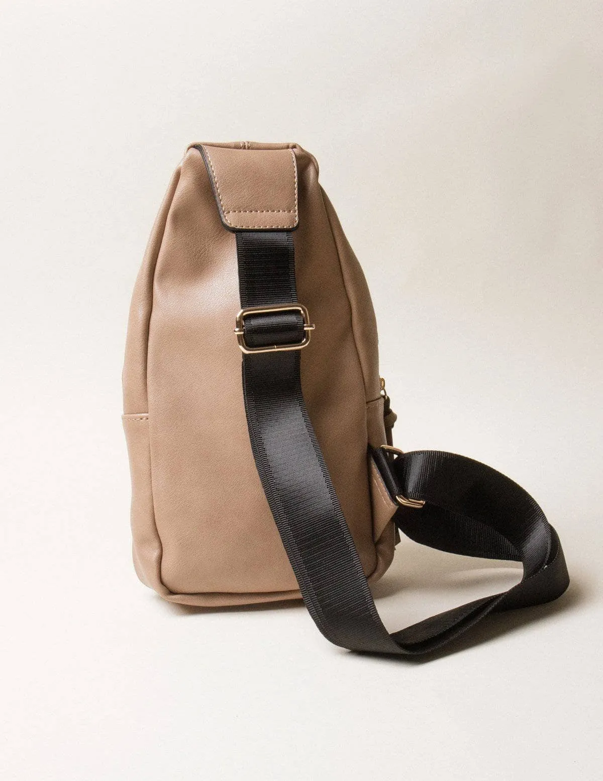 Vegan Leather Sling Bag - As-Is-Clearance