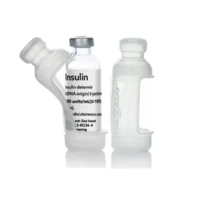 Vial Safe Insulin Vial Protector Case, Tall 10mL Size, Clear, 2-Pack