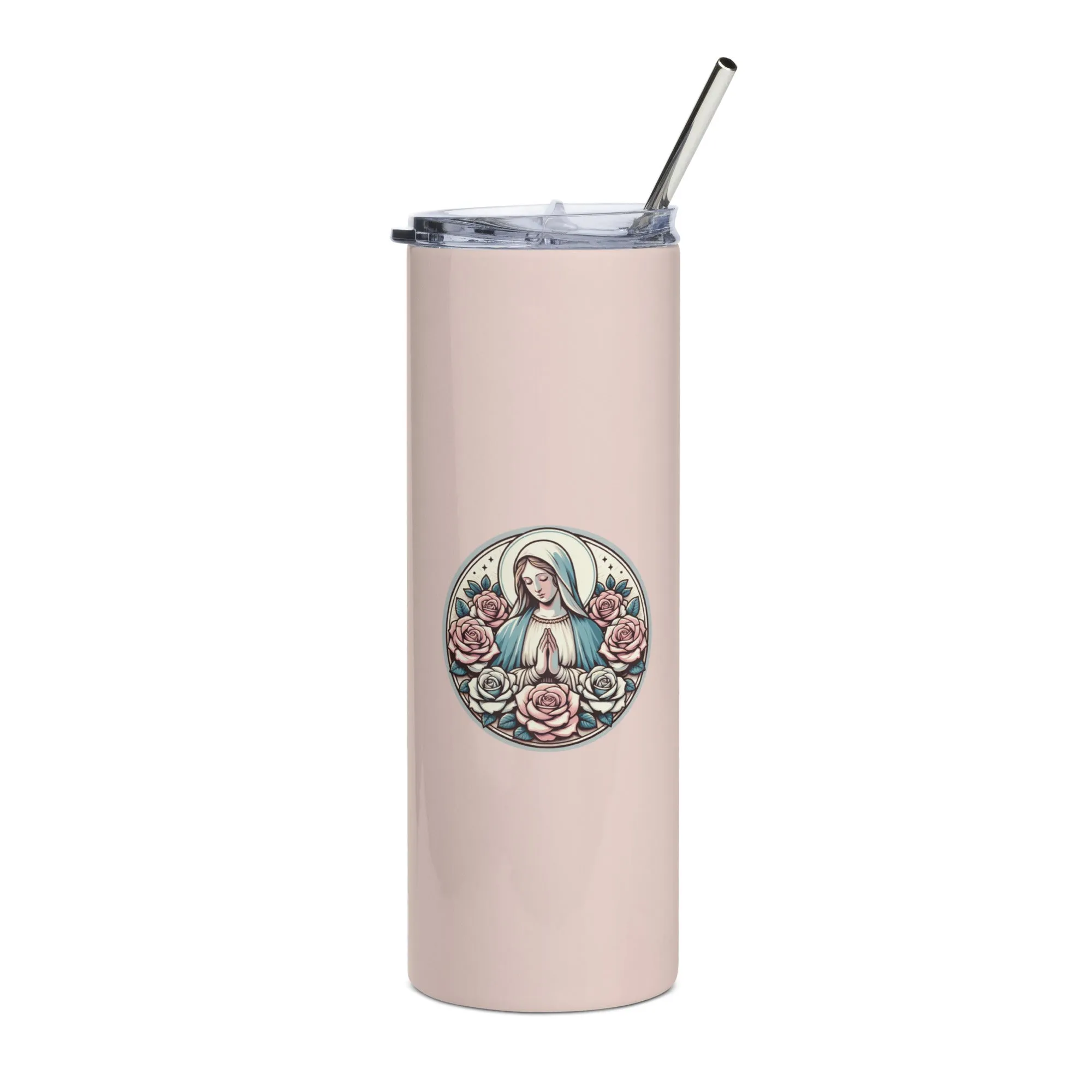 Virgin Mary, 20 Ounce Skinny Tumbler Cup