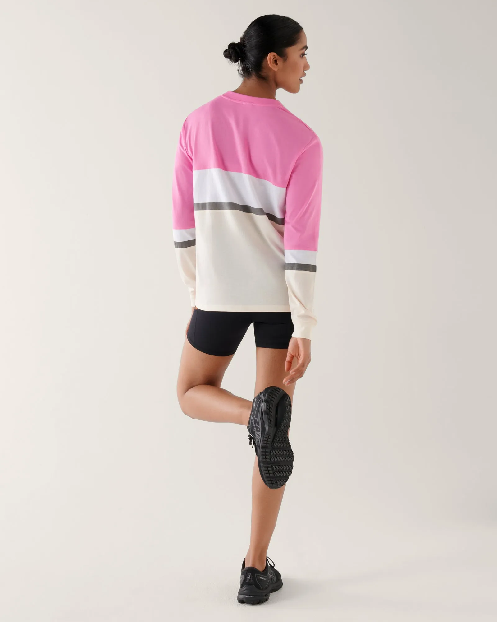 WESTWOOD LONG SLEEVE PANELLED TEE