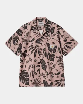 Woodblock Print Shirt | Glassy Pink