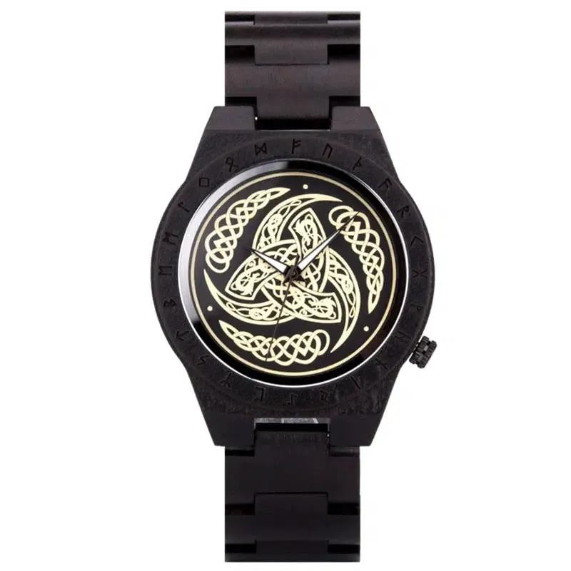 Wooden Viking Watch TRINITY