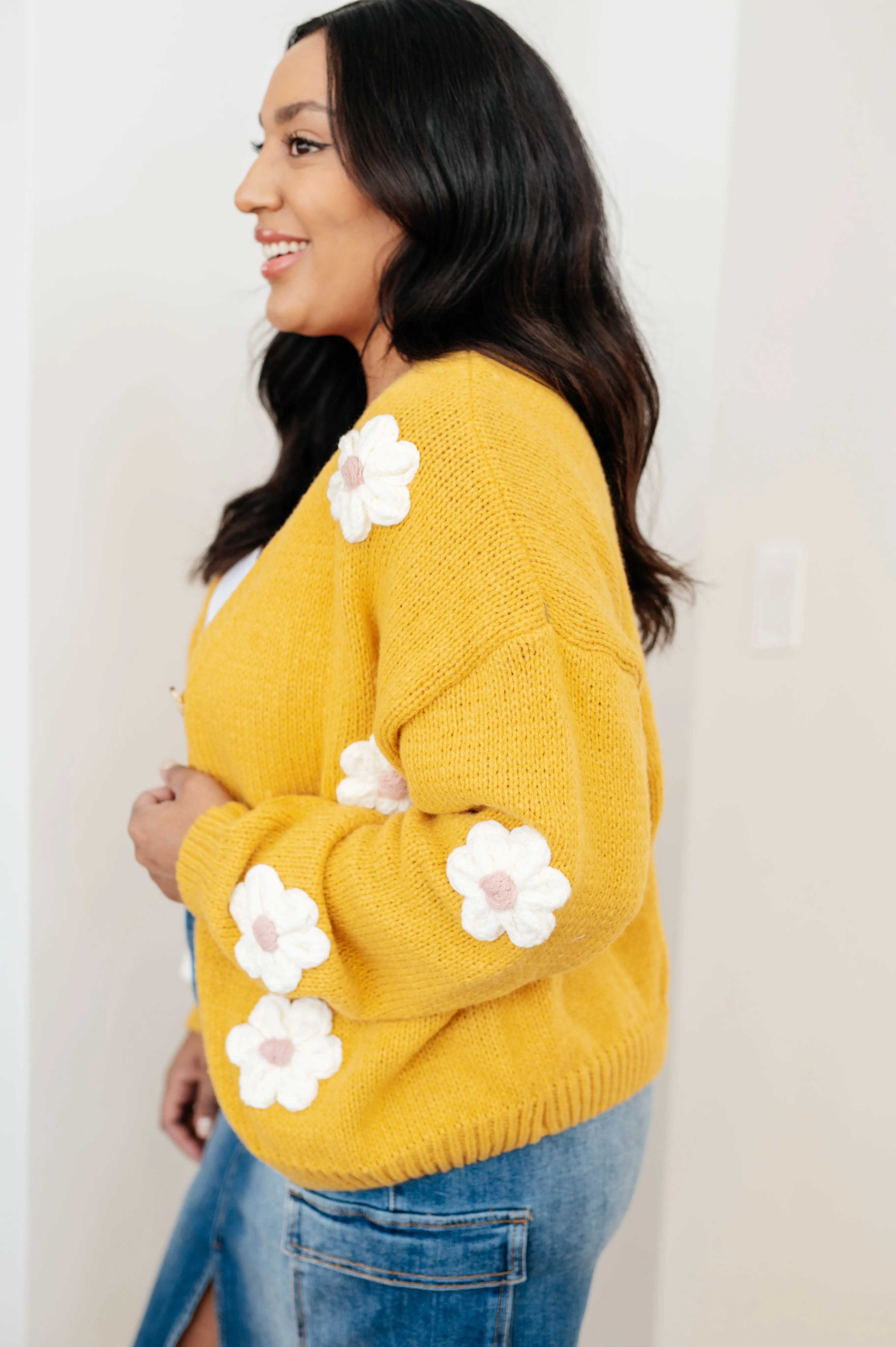 You're Enough Floral Cardigan - 4/18