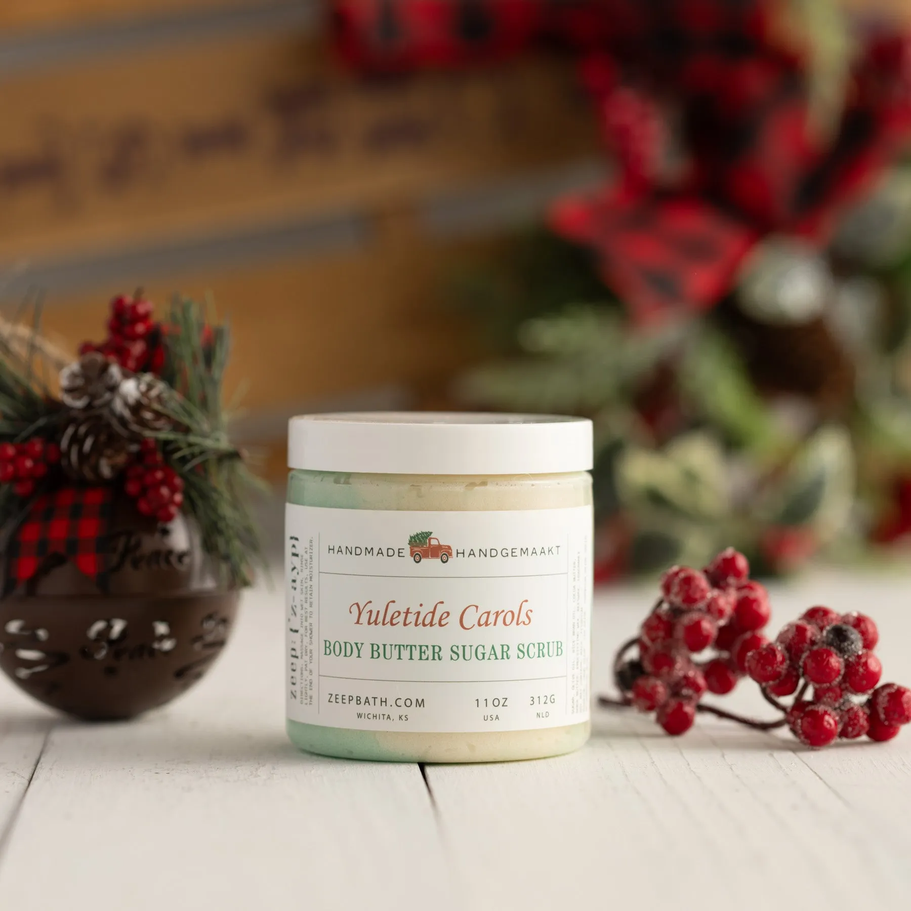 Yuletide Carols Body Butter Sugar Scrub