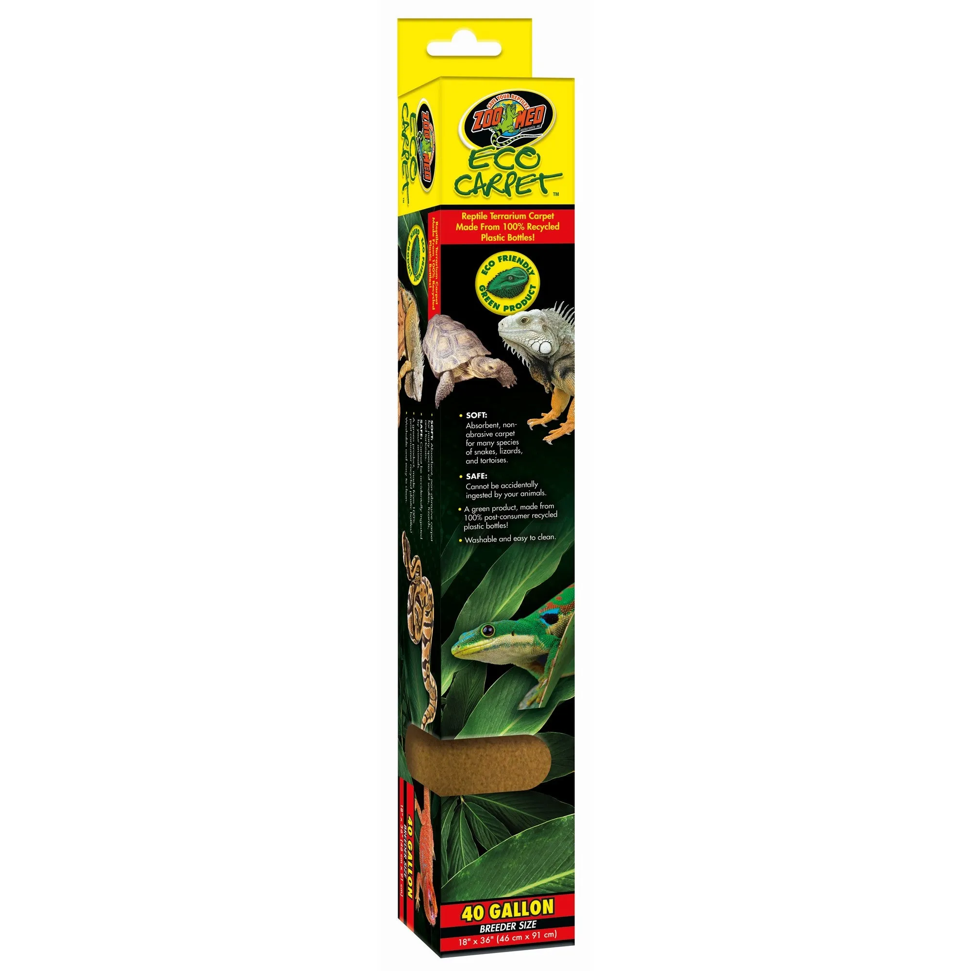 Zoo Med Eco Carpet - 40 Gallon Tan